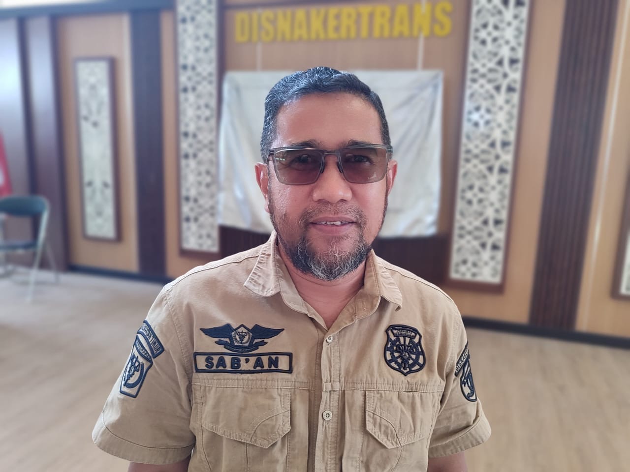 Koordinator Pengawas Ketenagakerjaan Disnakertrans Provinsi Kalimantan Timur wilayah Berau, Saban. (ARTA KUSUMA YUNANDA/BERAU POST)