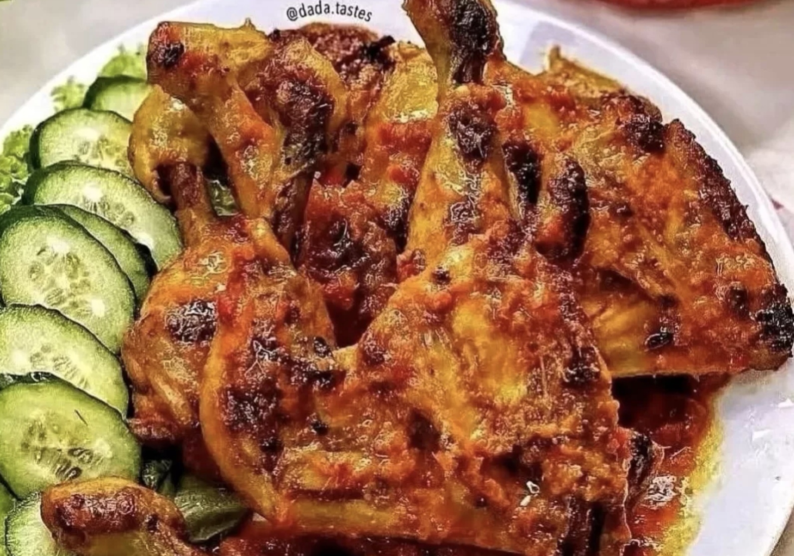 Ayam Panggang Rempah (Instagram @rahasia.dapur.sedap)