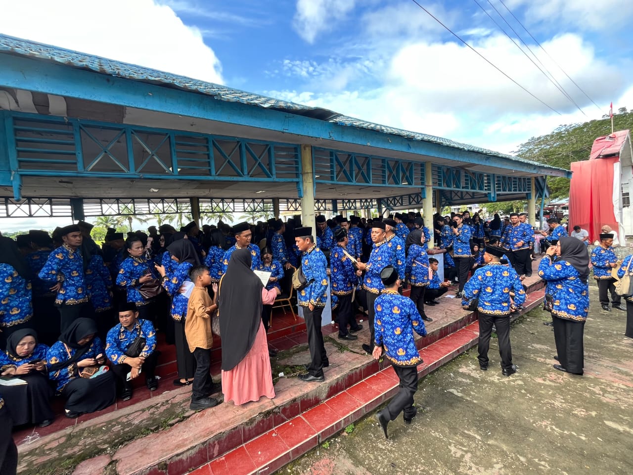 REALISASI APBD: Capaian APBD juga didominasi belanja pegawai yang mana masuk di dalamnya gaji ASN. (FAISAL/HRK)