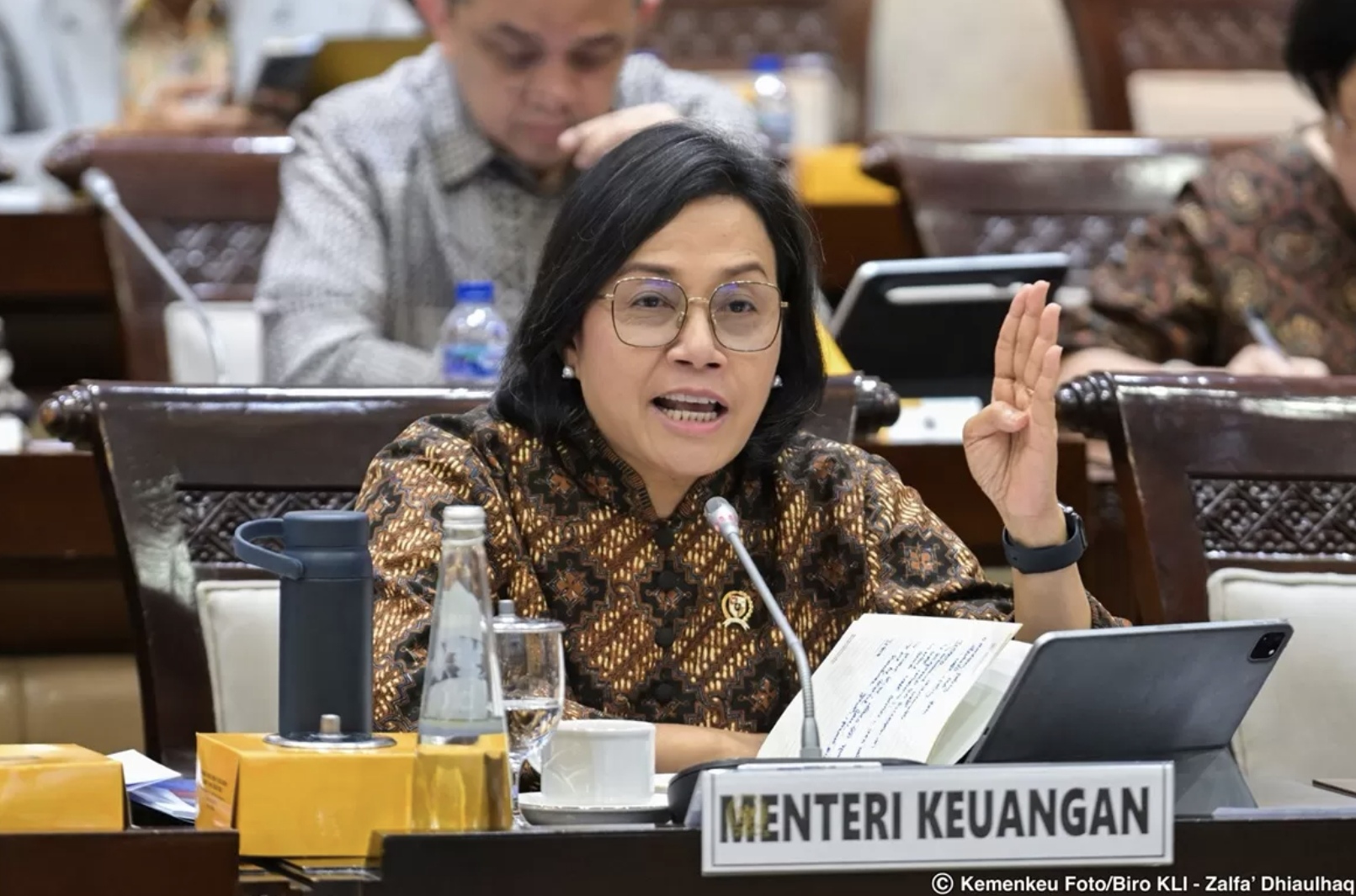 Menteri Keuangan (Menkeu) Sri Mulyani Indrawati. (Humas Kemenkeu)