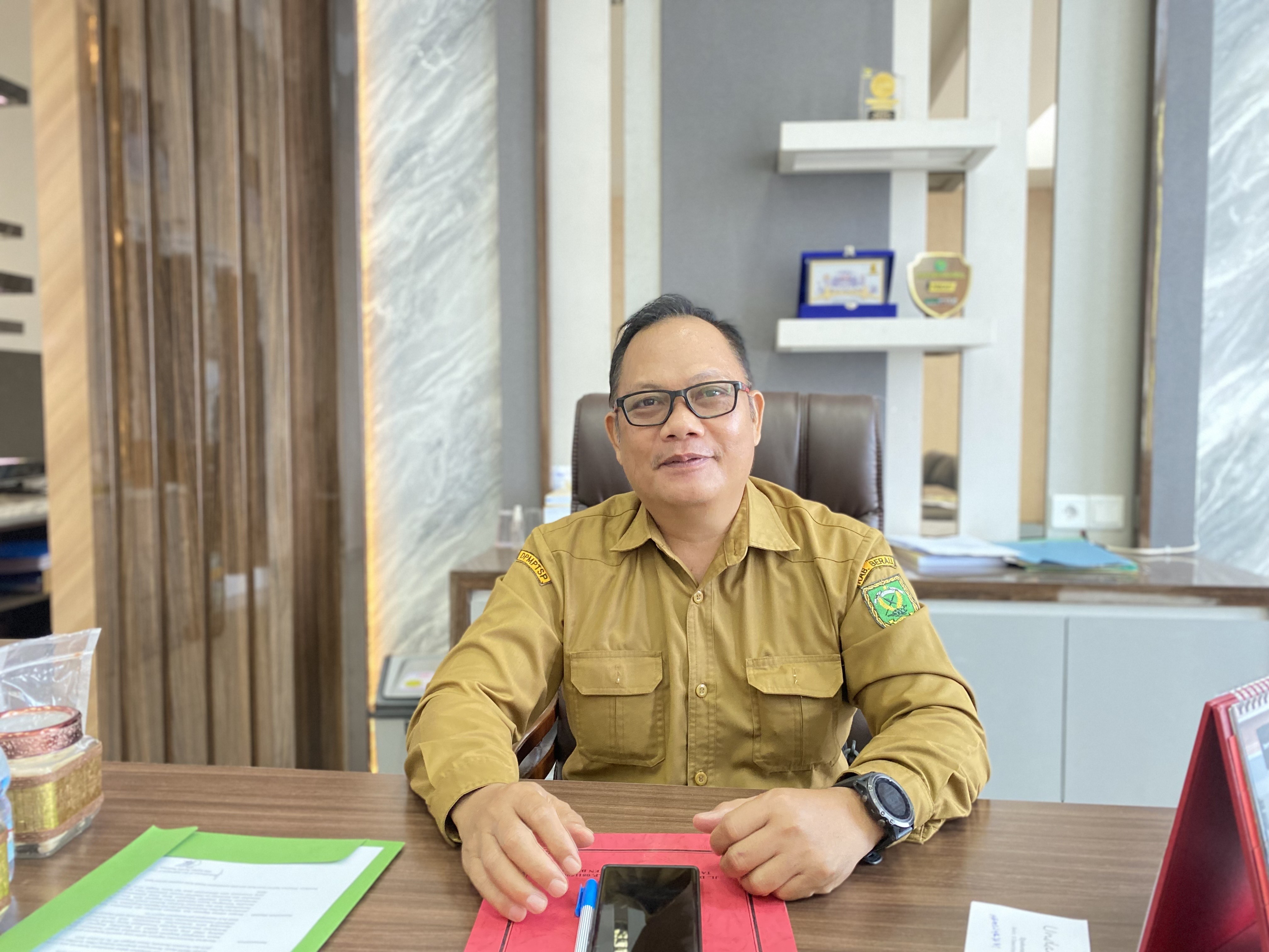 Kepala DPMPTSP Berau, Nanang Bakran. (IZZA/BP)