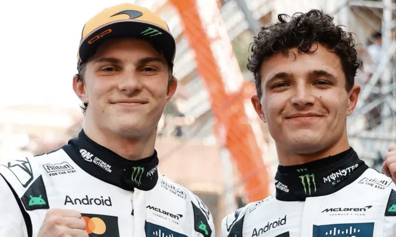 Oscar Piastri dan Lando Norris. (Instagram @mclaren)