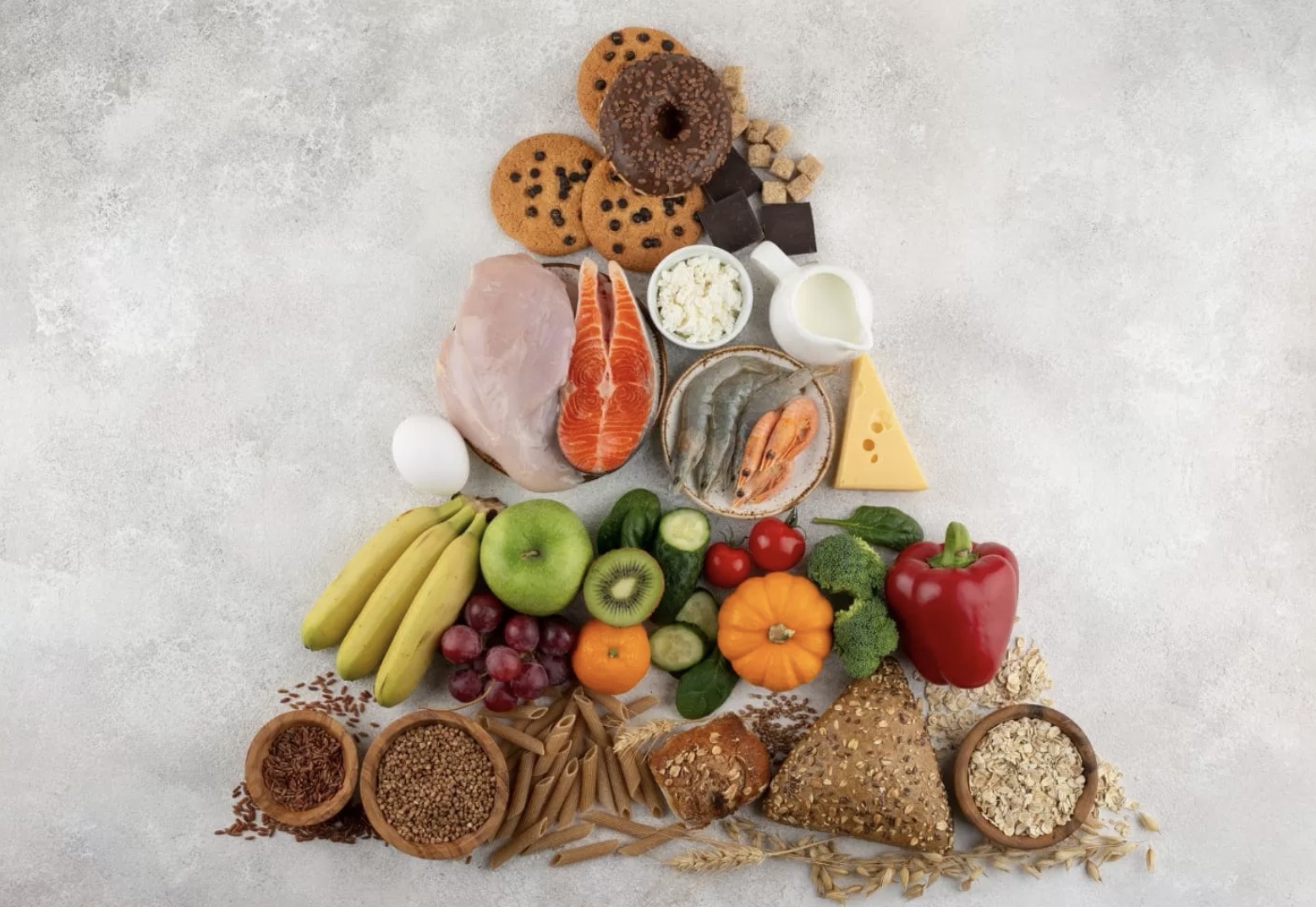 Ilustrasi makanan kaya vitamin B12. (Freepik)