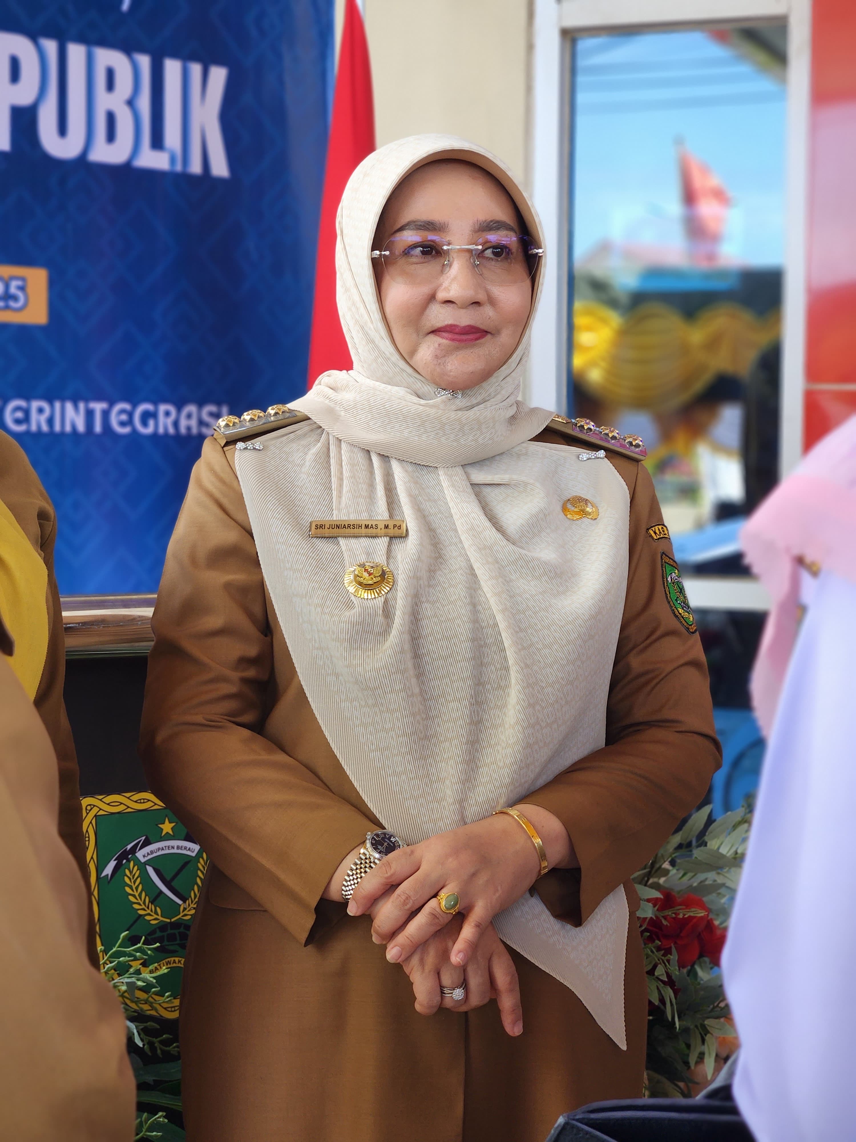 Bupati Berau, Sri Juniarsih. (IZZA/BP)
