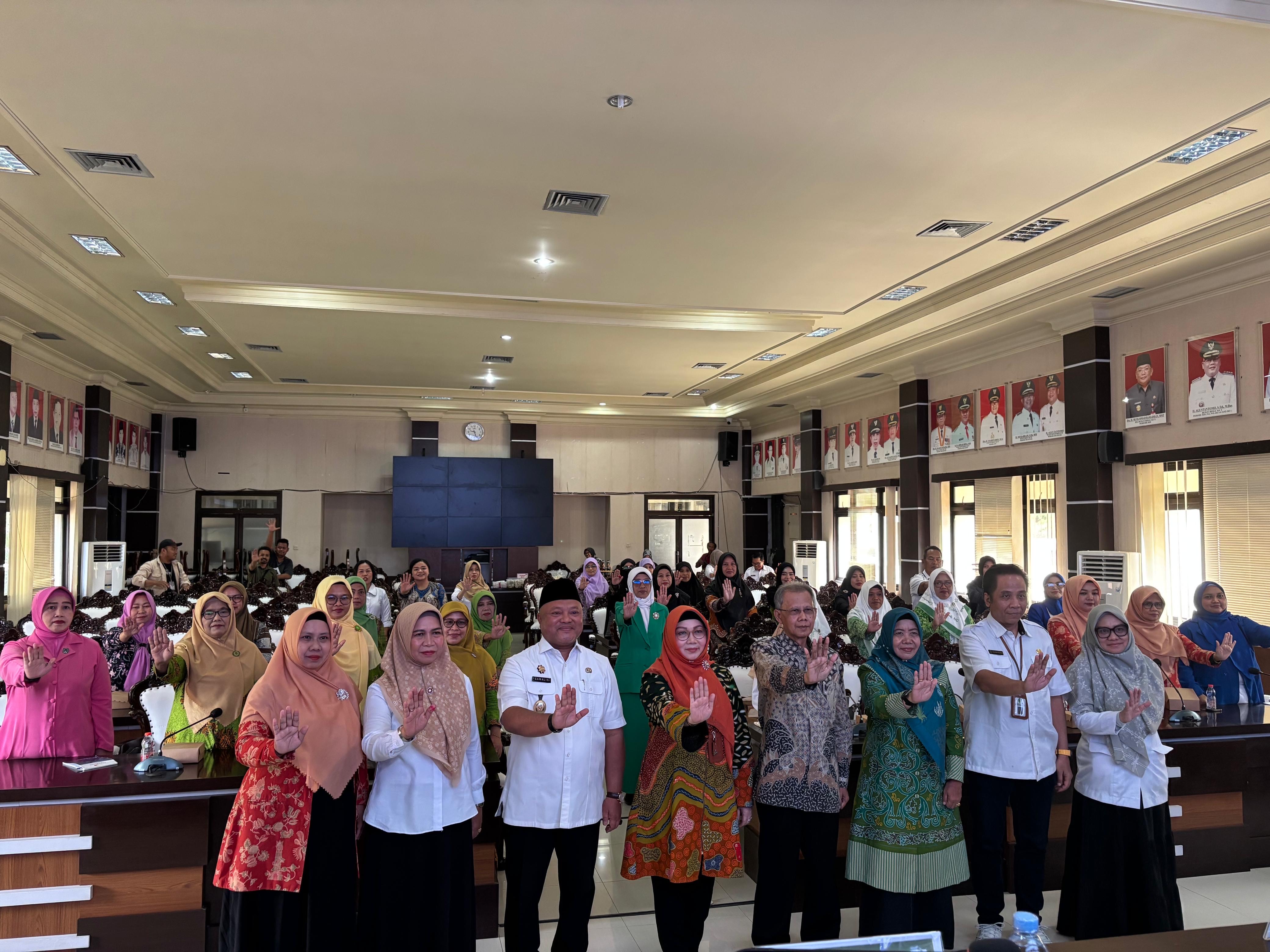 DUKUNG PEREMPUAN: Pemkab Berau melalui DPPKBP3A berkomitmen mendukung pengarusutamaan gender dalam berbagai pemberdayaan perempuan.  (IZZA/BP)