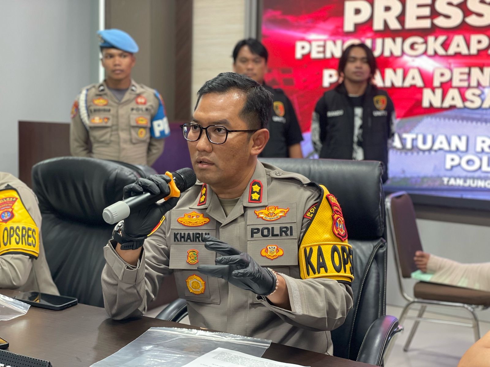 Kapolres Berau, AKBP Khairul Basyar. (ARTA KUSUMA YUNANDA/BP)