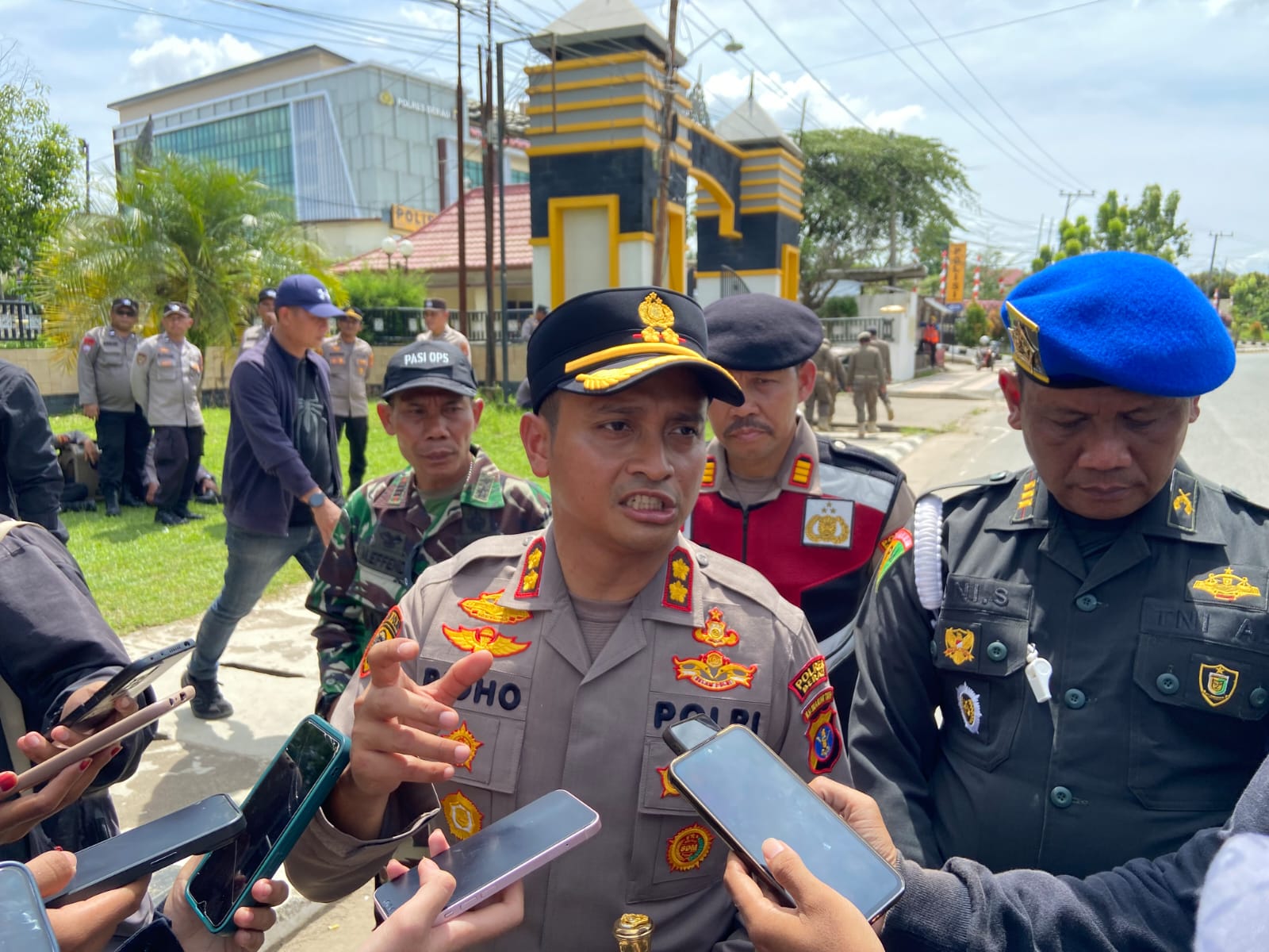 Kapolres Berau, AKBP Ridho Tri Putranto. (ARTA KUSUMA YUNANDA/BP)