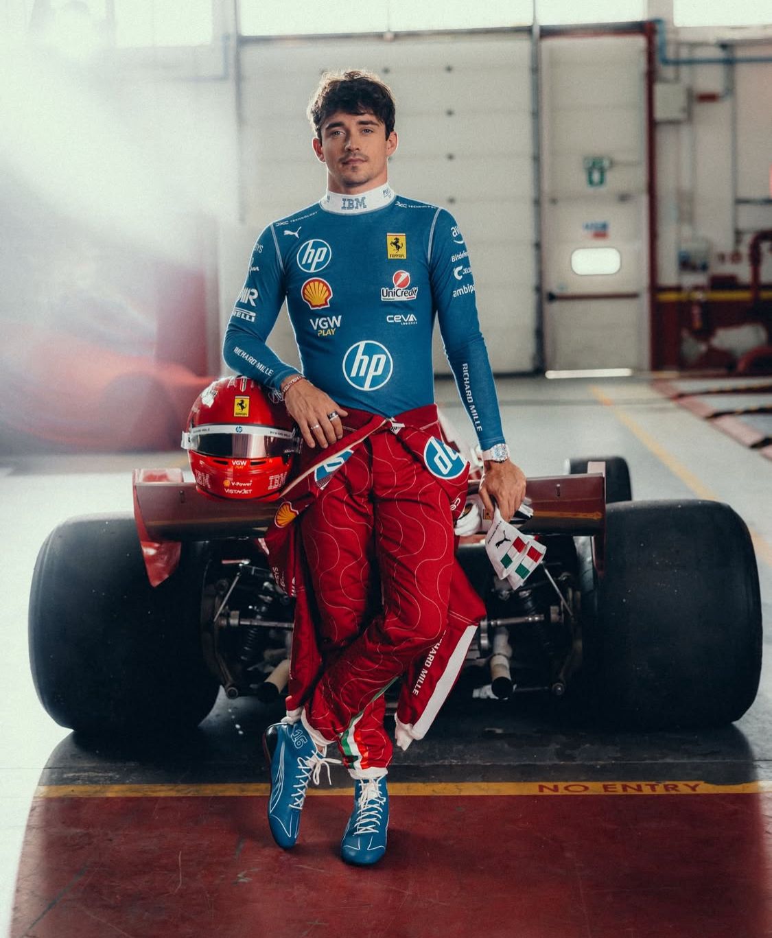 Charles Leclerc. (Instagram @charles_leclerc)