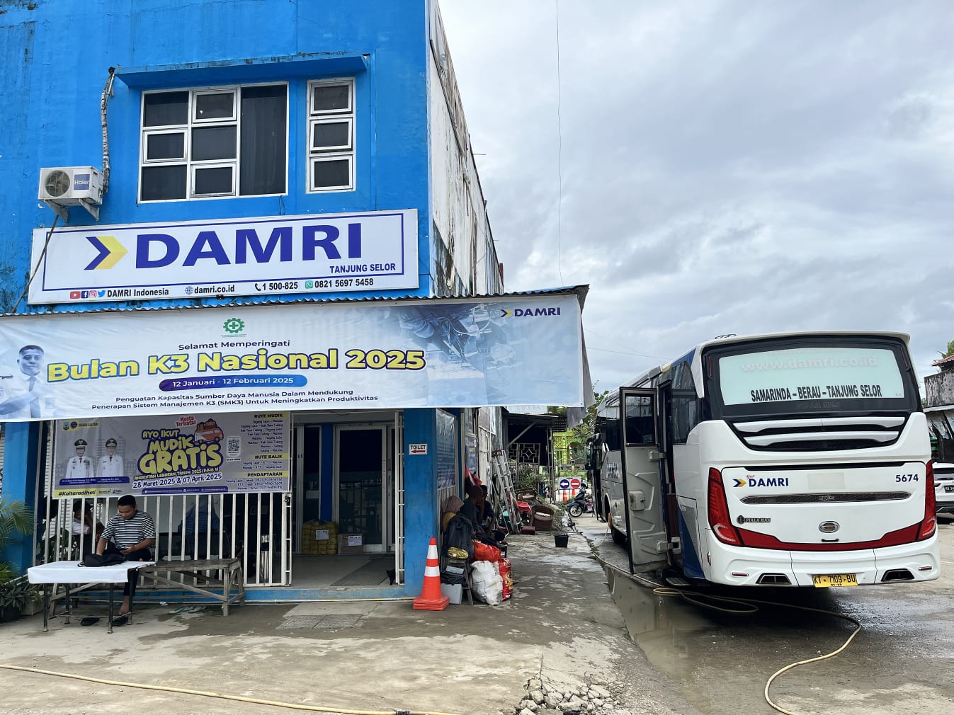 DALAM WACANA: Masih koordinasi terkait pematangan rencana pembangunan Terminal Tipe A. (HRK)