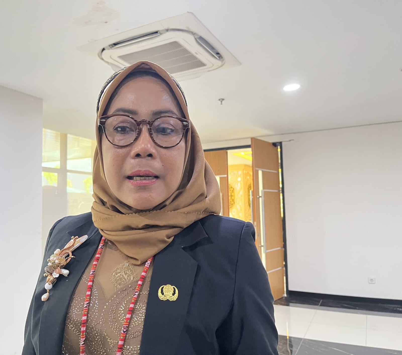 Kepala Disperindagkop UKM, Kaltara Hasriyani. (HRK)