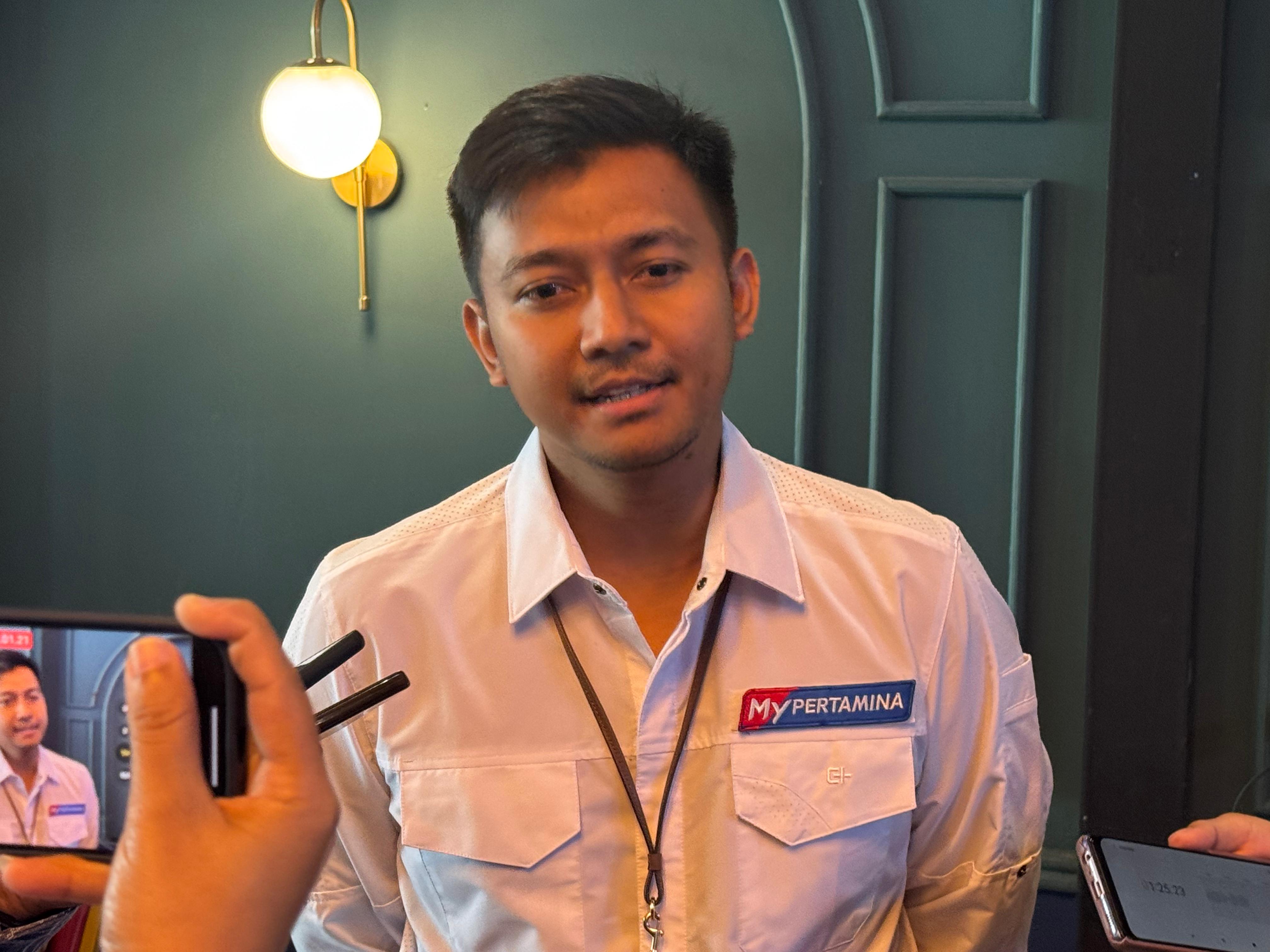 Sales Branch Manager (SBM) Kaltimut VIII Septian Reza. (SEPTIAN ASMADI/HRK)