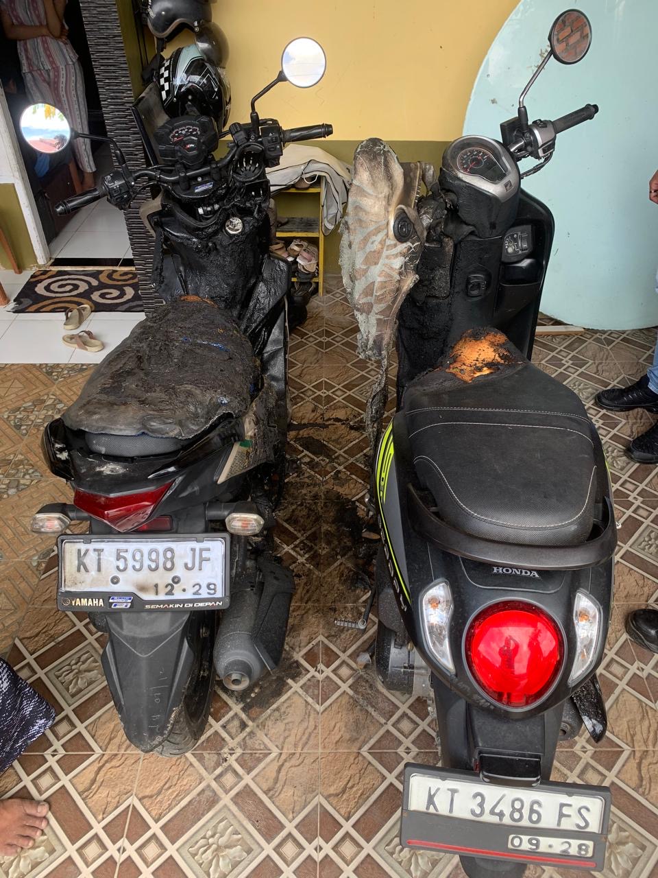 DIAMANKAN: Pelaku pembakaran kendaran di salah satu perumahan di Kecamatan Sambaliung berhasil diamankan oleh pihak kepolisian. (HUMAS POLRES BERAU UNTUK BERAU POST)