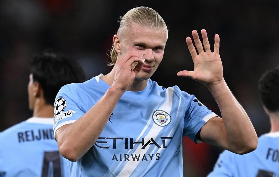 Striker Manchester City Erling Haaland. (X.com/@ErlingHaaland)