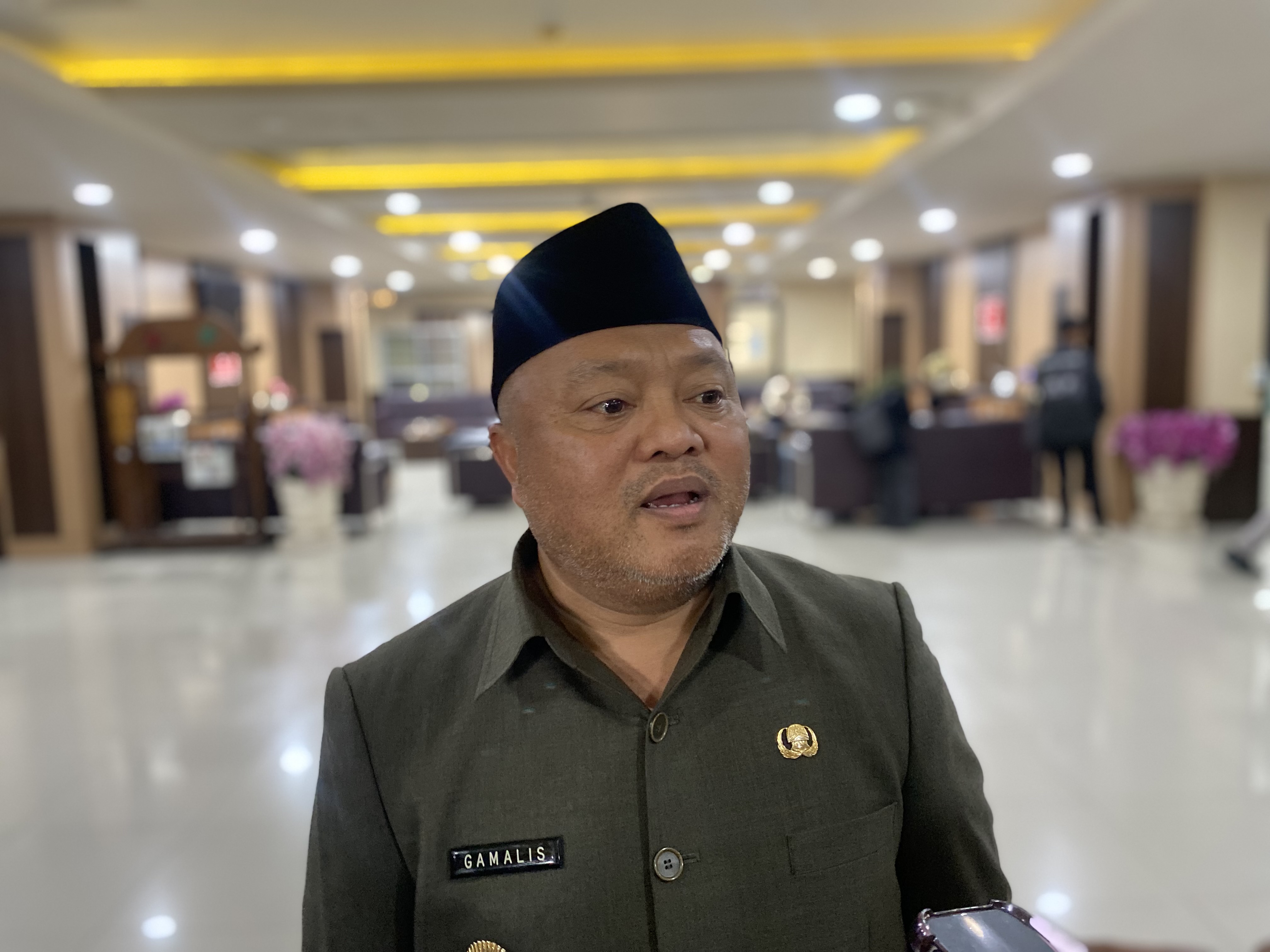 Wakil Bupati Berau, Gamalis. (SENO/BP)
