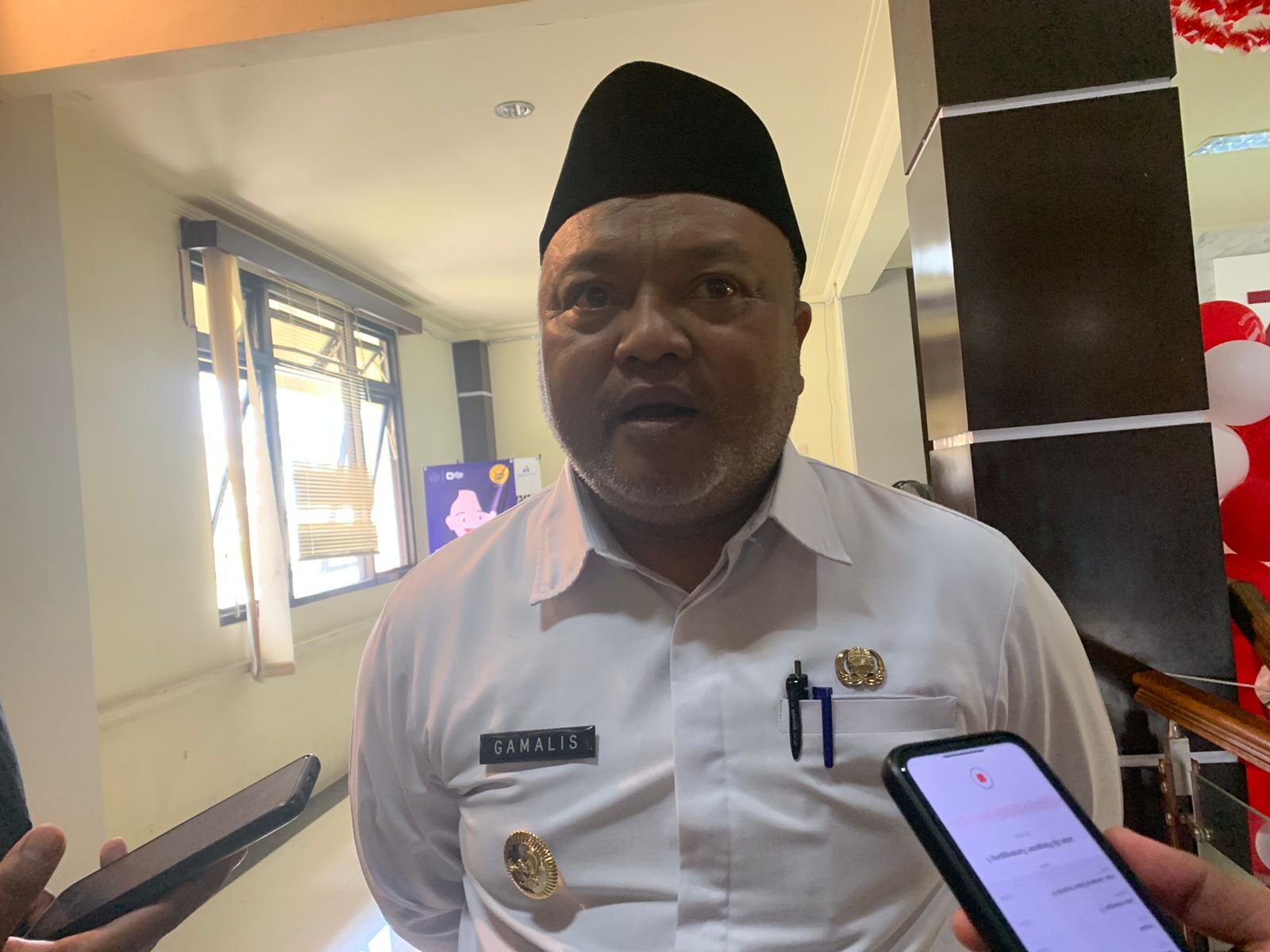 Wakil Bupati Berau, Gamalis. (ARTA KUSUMA YUNANDA/BP)