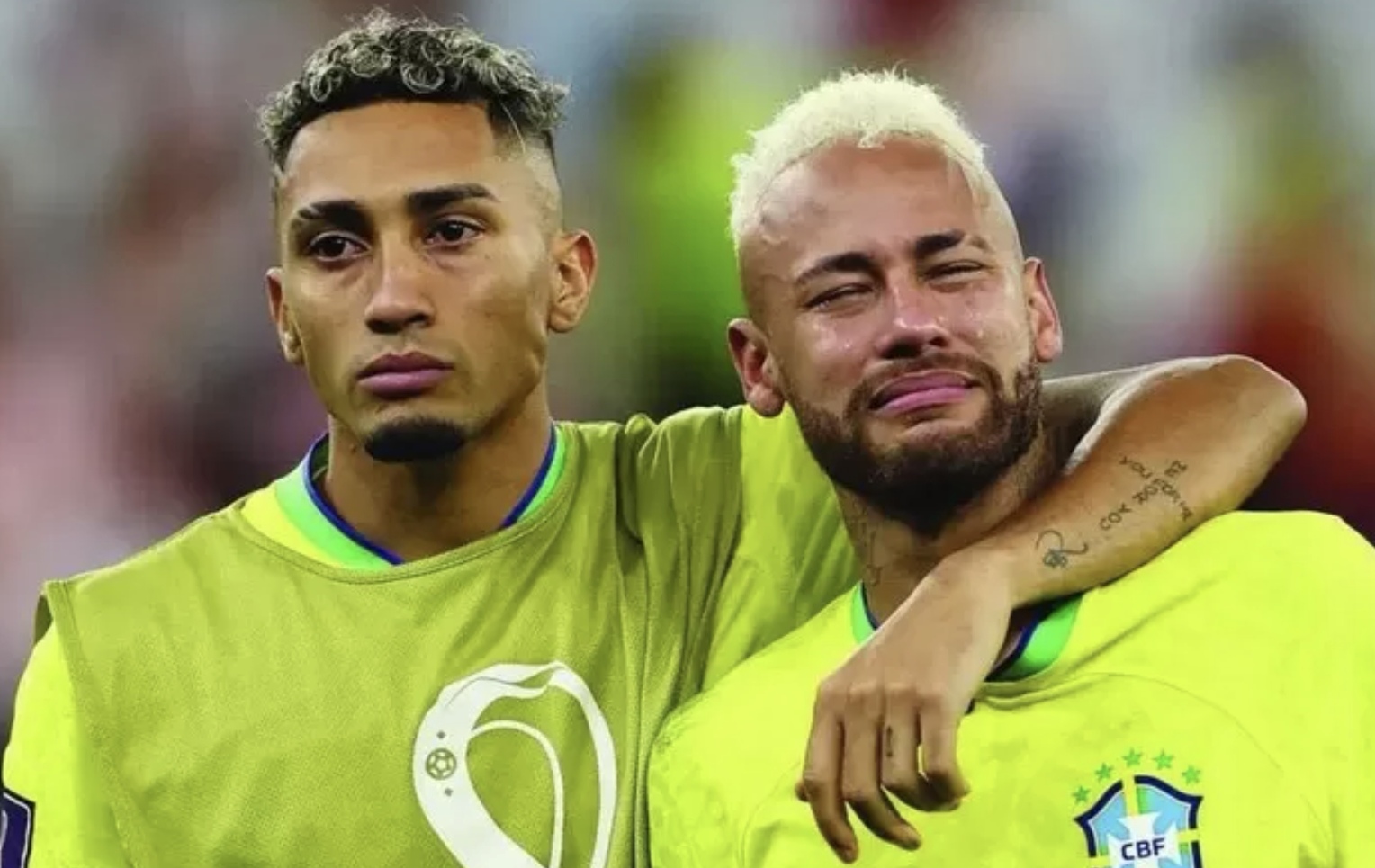 Raphinha dan Neymar Jr. (Facebook/Fabrizio Romano)