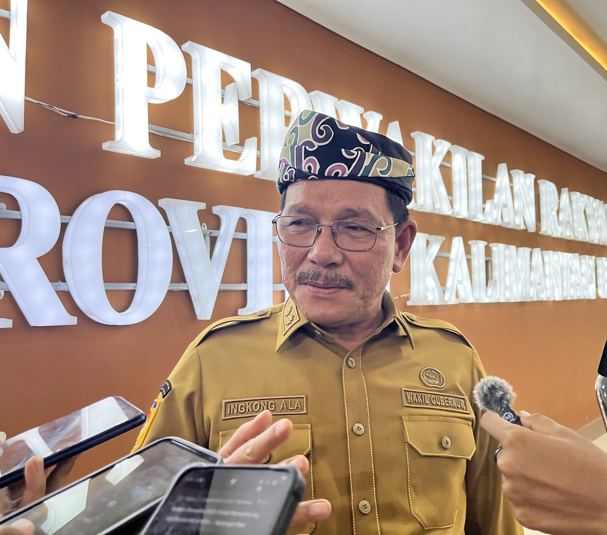 Wakil Gubernur Kaltara, Ingkong Ala. (FAISAL/HRK)