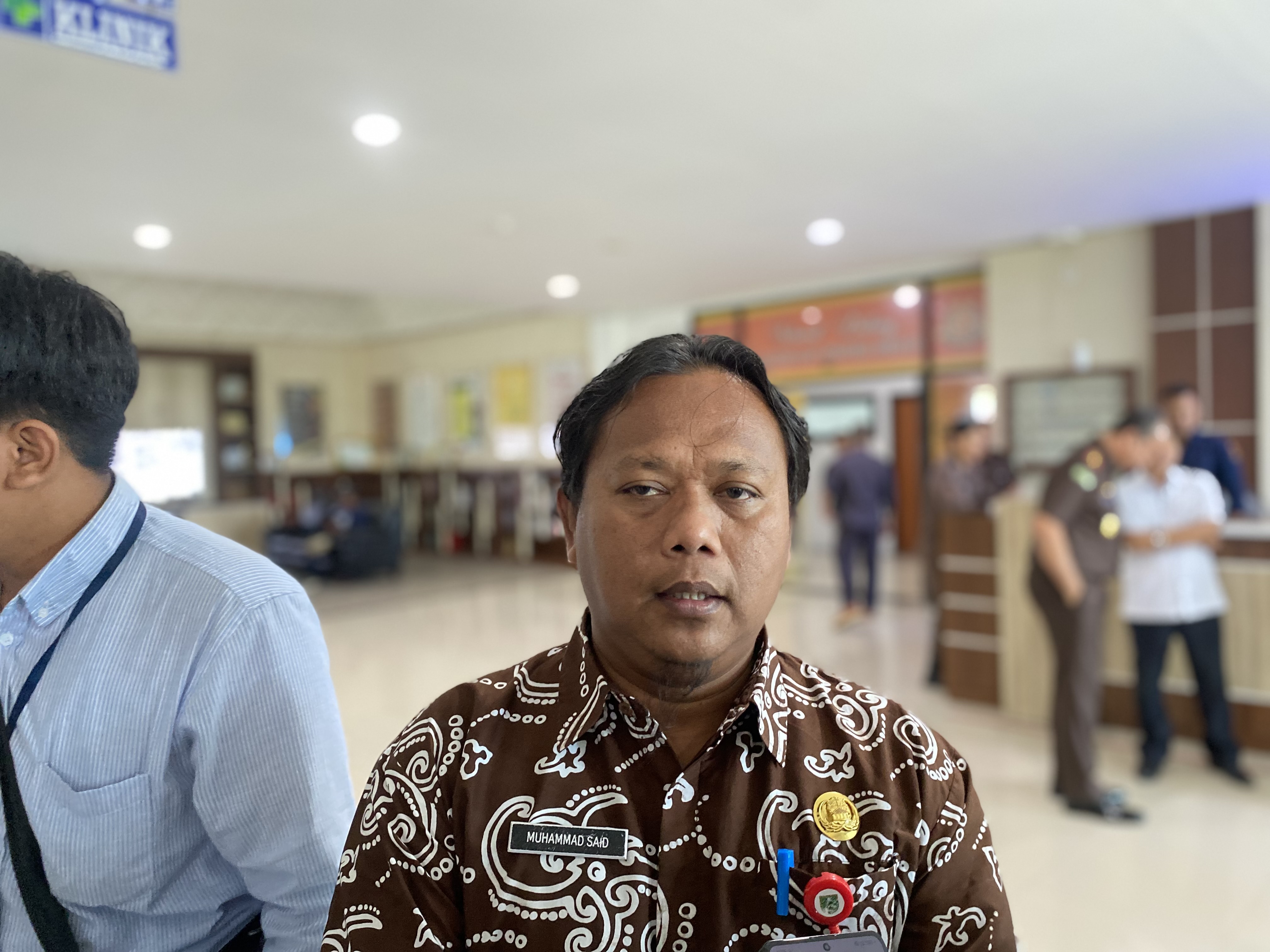 Sekretaris Kabupaten Berau, Muhammad Said. (SENO/BP)