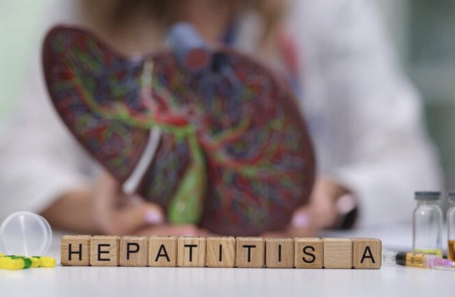 Ilustrasi hepatitis A. (Freepik)