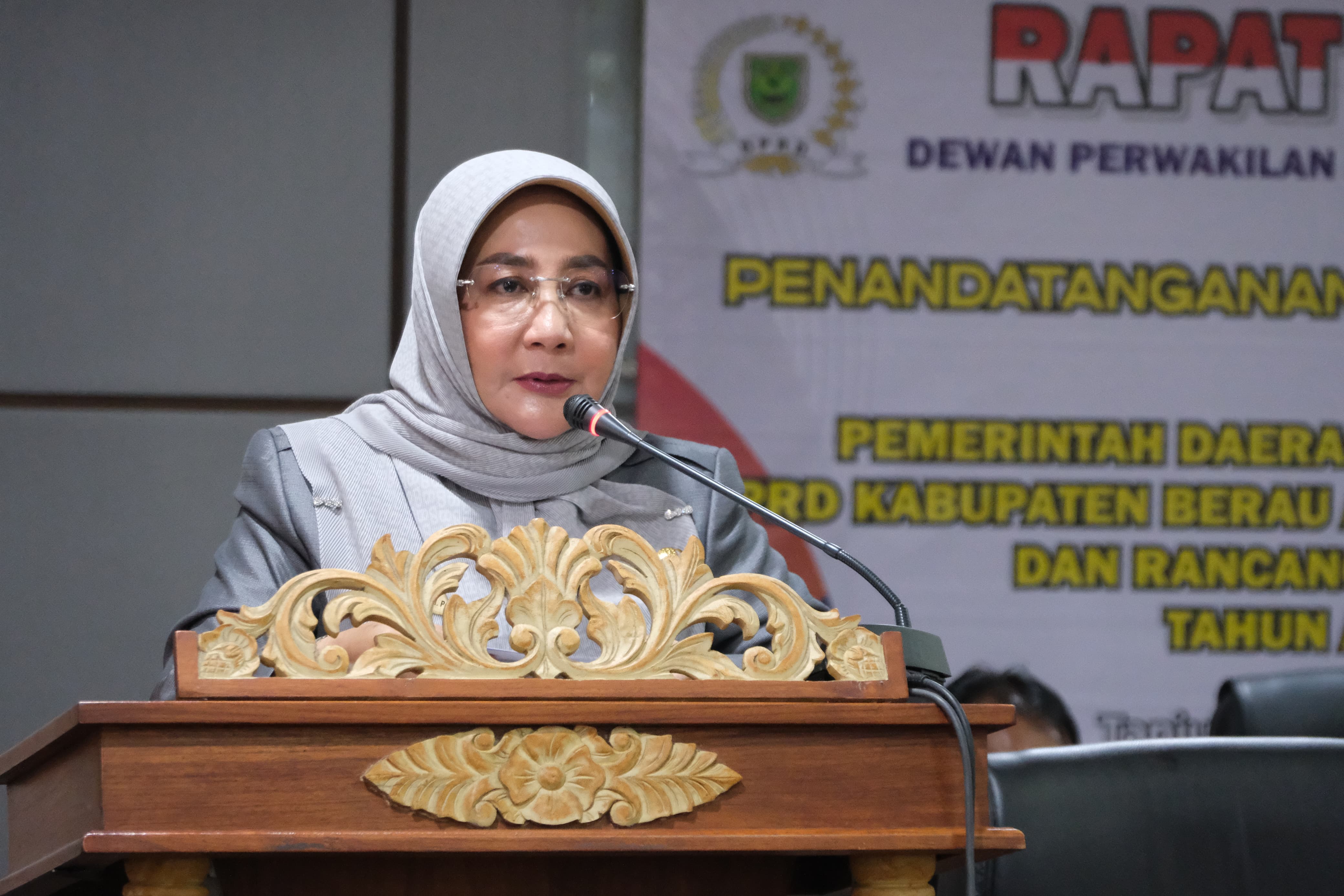 Bupati Berau, Sri Juniarsih. (MARNI/BP)