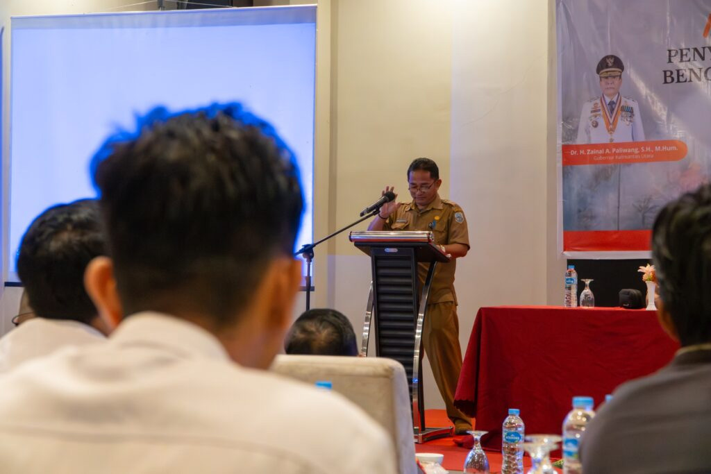 CEGAH KARHUTLA: Kepala Bidang Pencegahan dan Kesiapsiagaan BPBD Kaltara Alvian Pakiding menilai kebersamaan dan komitmen menjadi fondasi utama menghadapi tantangan kebakaran hutan dan lahan. (DKISP)