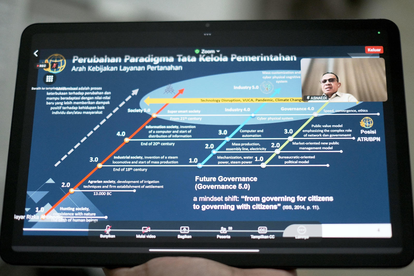 DIGITAL: ATR BPN terus mengembangkan layanann digital pertanahan yang terus berinovasi. (ATR PBN UNTUK BERAU POST)