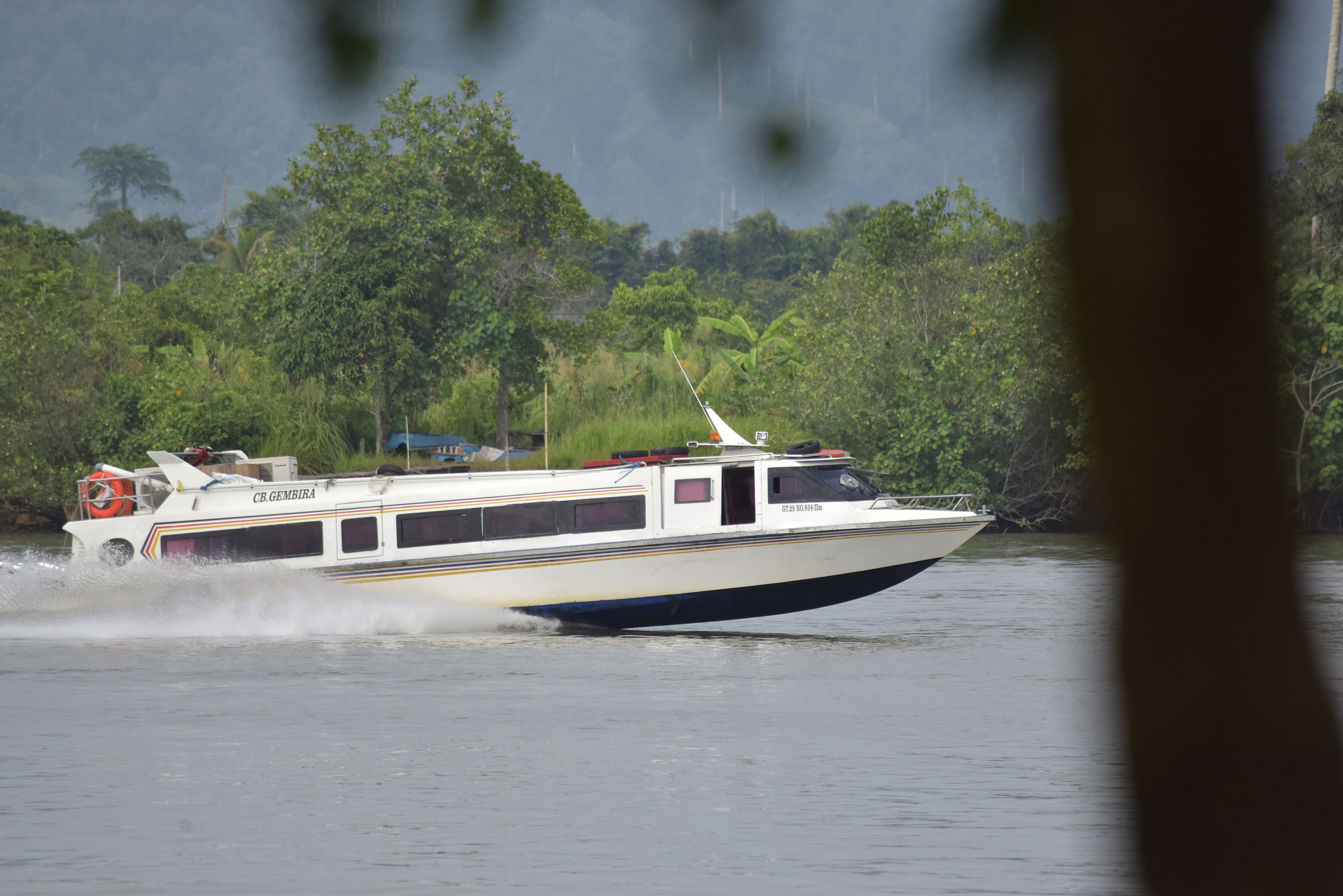 ALAMI PENURUNAN: Pada Agustus 2025 dari data BPS Kaltara jumlah penumpang speedboat yang berangkat maupun datang tercatat sebanyak 74.454 orang. (IPUNK/HRK)