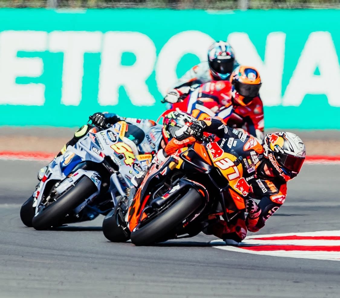 SOLID: Rider Red Bull KTM, Pedro Acosta, meraih posisi kedua pada MotoGP Mandalika 2025 (5/10). (Instagram Pedro Acosta)