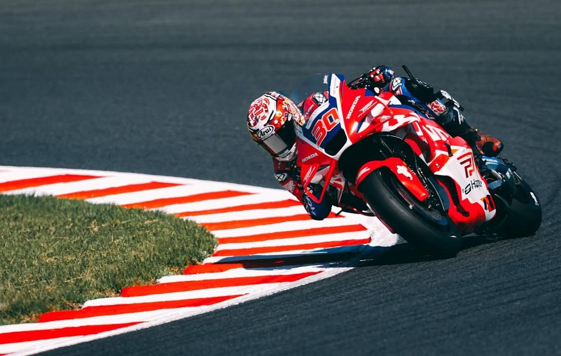 Takaaki Nakagami, HRC test team, 2025 Jerez MotoGP test. (Instagram: @takanakagami)