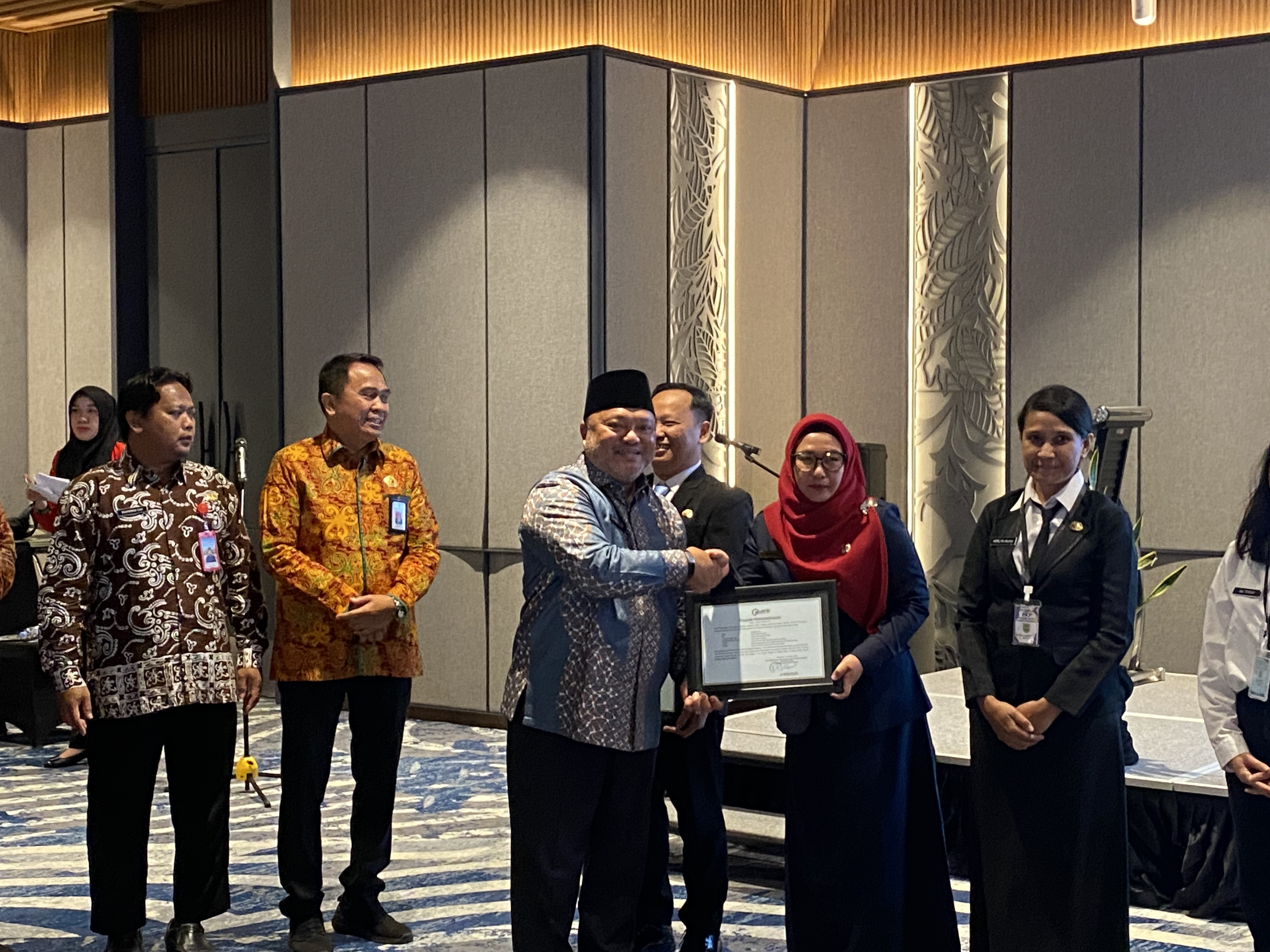 ASN BERKUALITAS: Wabup Berau Gamalis minta CPNS dan peserta PKP untuk berbakti kepada daerah dengan kontribusi nyata. (SENO/BP)