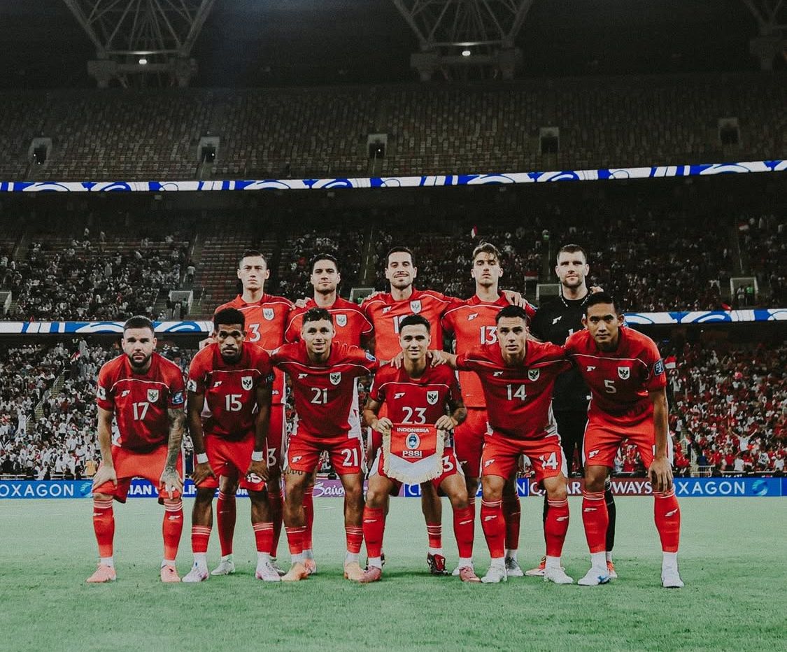 Timnas Indonesia hatus mengubur mimpi ke Piala Dunia 2026 usai kalah 0-1 dari Irak. (Dok: Timnas Indonesia)