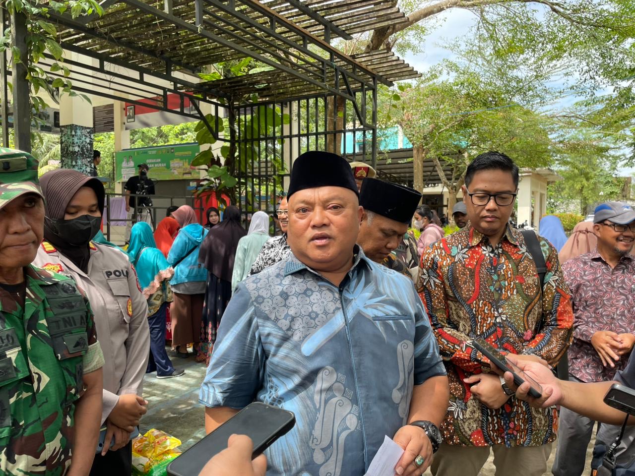 Wakil Bupati Bera, Gamalis.  (SENO/bp