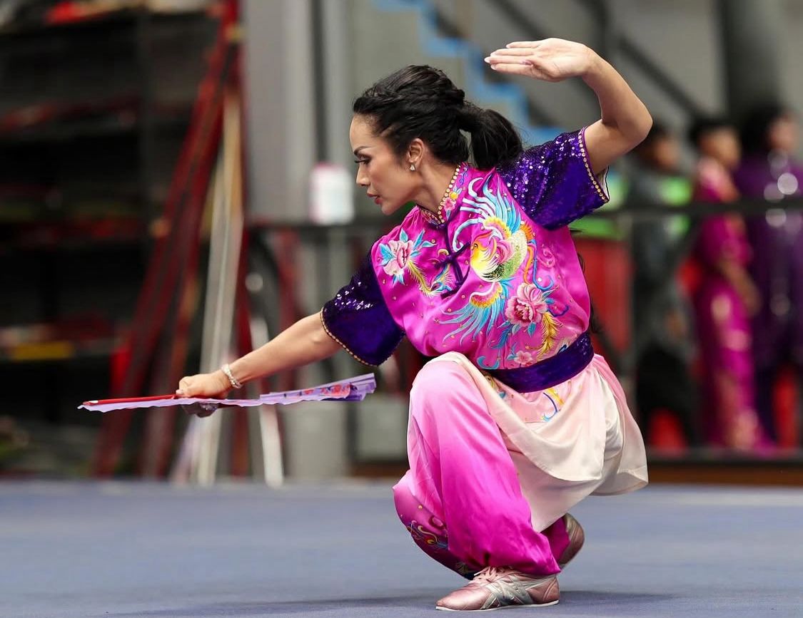 Krisdayanti akan ikut pertandingan Wushu internasional di Emeishan, Tiongkok, 14&ndash;20 Oktober 2025. (Dok. Instagram: krisdayantilemos)