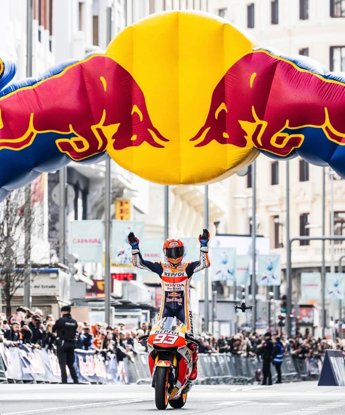 Marc Marquez saat musim bersama Repsol Honda. (Instagram: @marcmarquez93)
