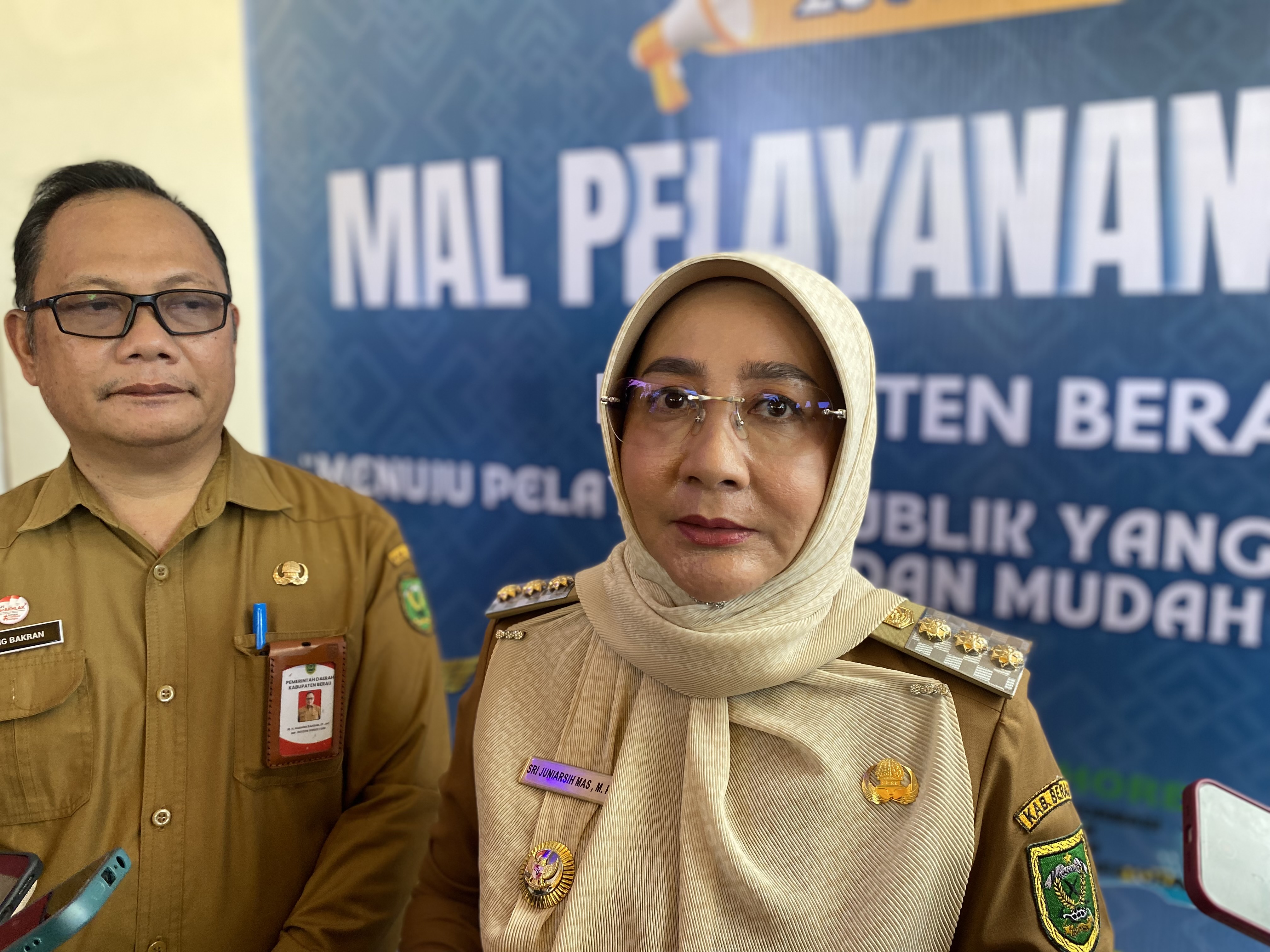 Bupati Berau, Sri Juniarsih. (SENO/BP)