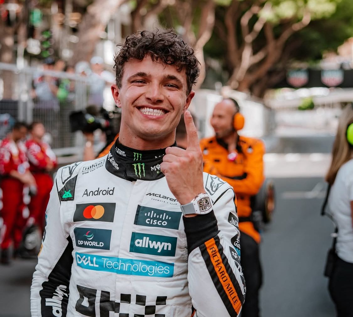 Lando Norris. (Instagram: @lando)