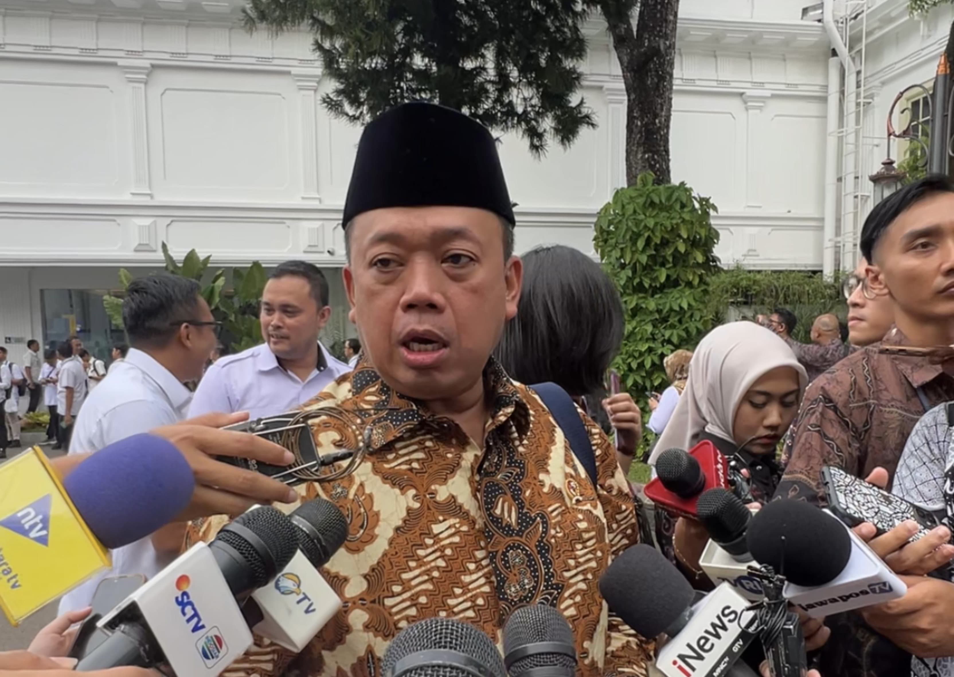 NIHIL: Menteri Agraria Tata Ruang/Kepala Badan Pertanahan Nasional (ATR/BPN), Nusron Wahid mengumumkan nihil kasus baru sengketa pertama di tahun pertama Kabinet Merah Putih. (ATR/BPN UNTUK BP)