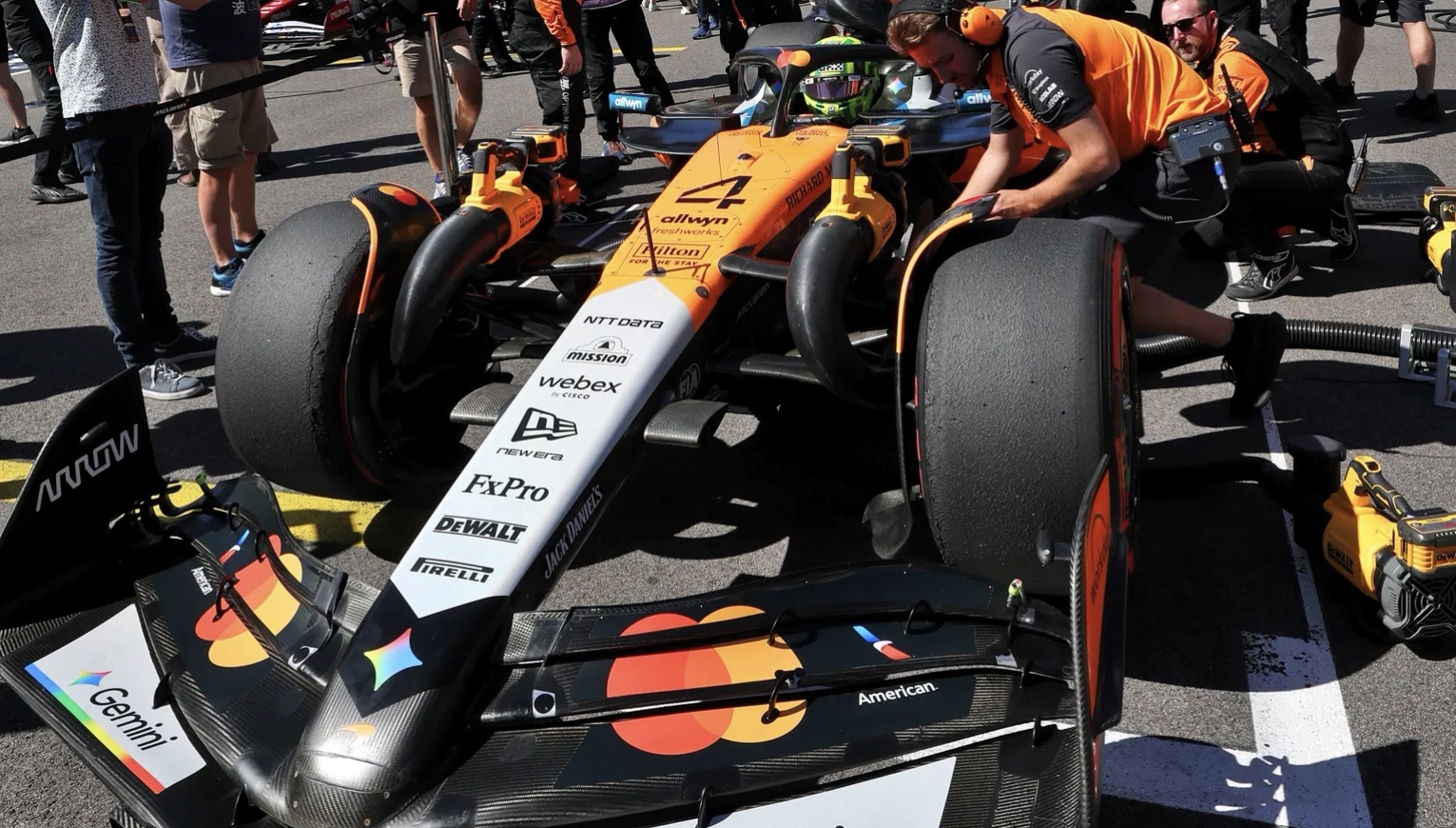 Lando Norris saat berada di Grand Prix Amerika Serikat. (Dok Crash)