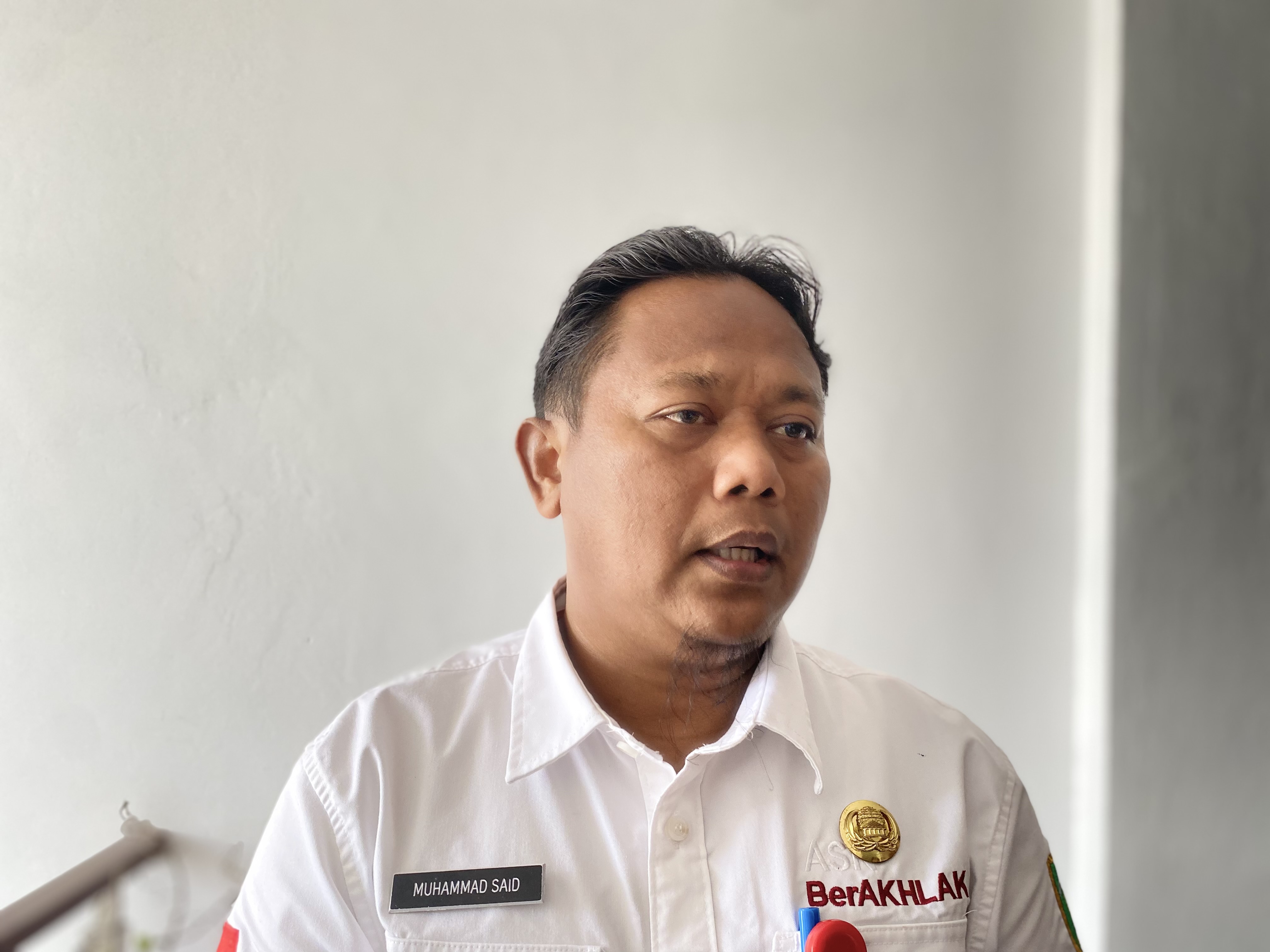 Sekretaris Kabupaten Berau, Muhammad Said. (SENO/BP)
