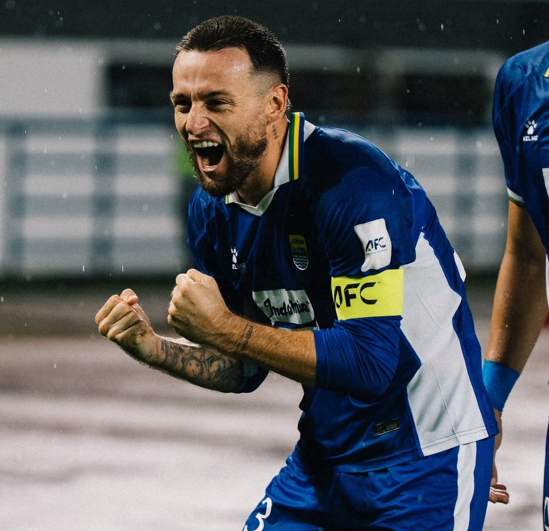Kapten Persib Bandung, Marc Klok. (Instagram: @marcklok).