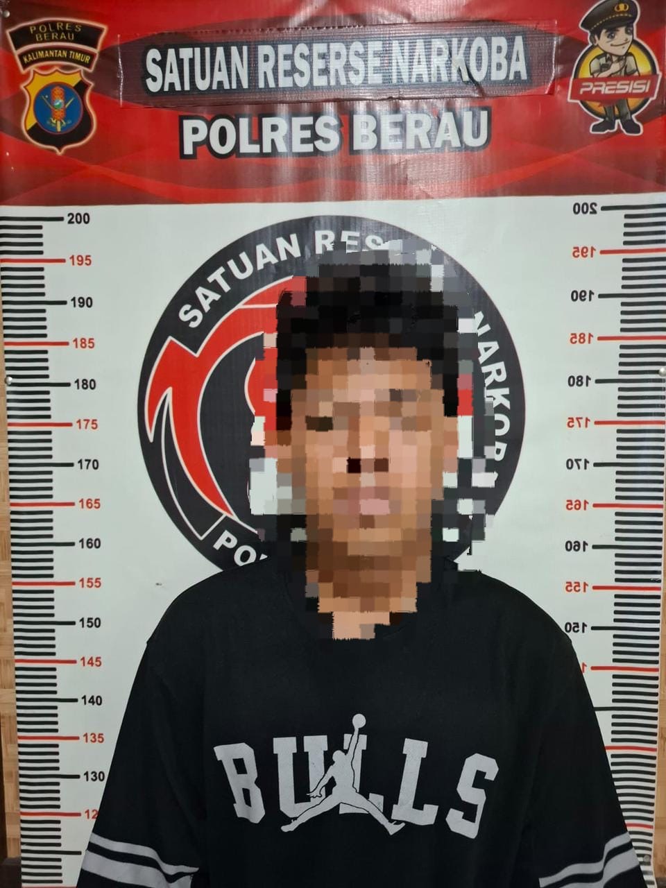 DIAMANKAN: Pelaku JU (19) yang diamankan oleh pihak kepolisian akibat memiliki narkoba jenis sabu-sabu belum lama ini. (HUMAS POLRES BERAU UNTUK BERAU POST)