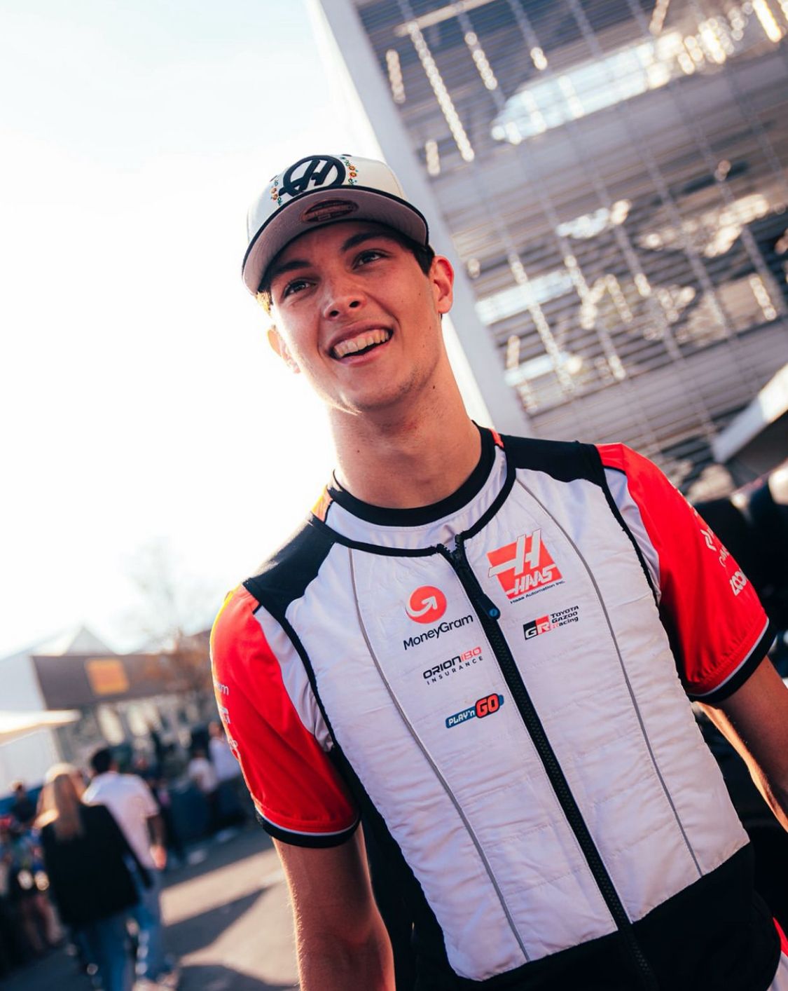 Oliver Bearman. (Instagram: @haasf1team)