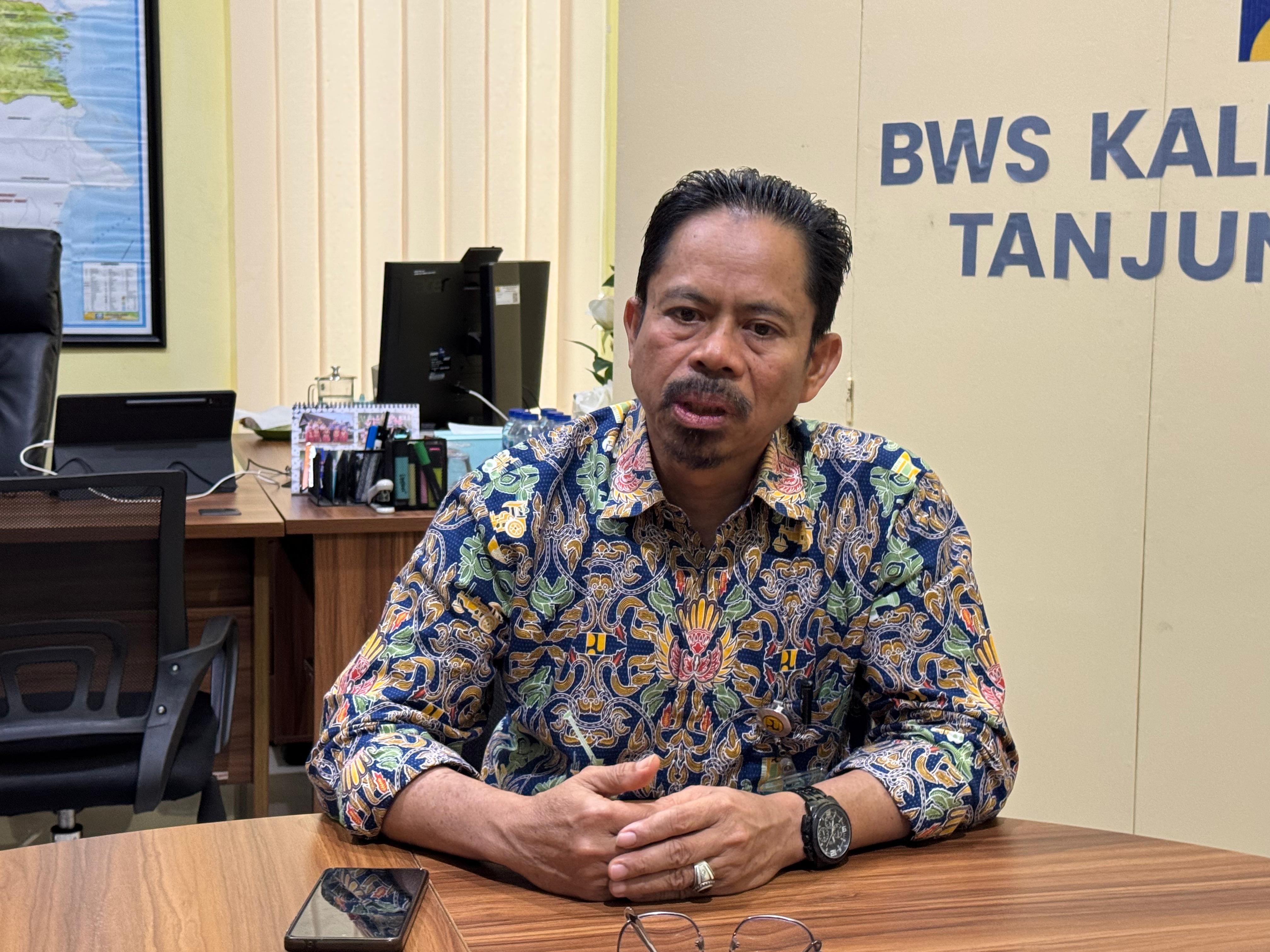 Kepala BWS Kalimantan V Tanjung Selor Mustafa. (FAISAL/HRK)