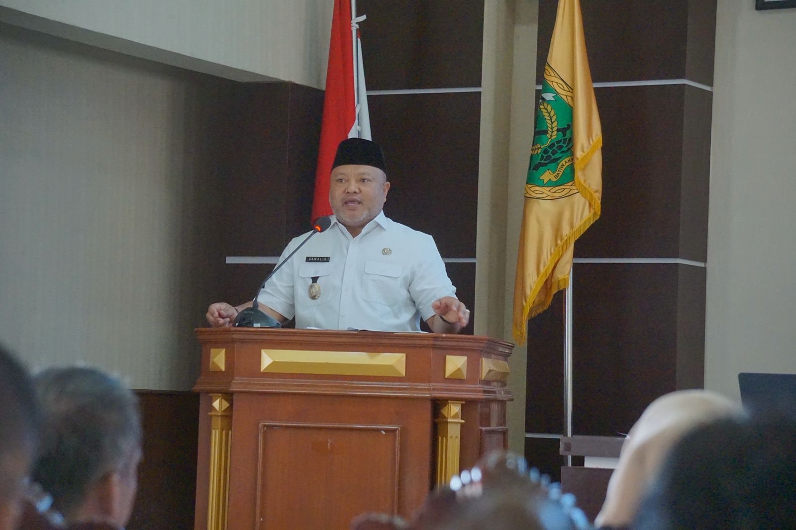 Wakil Bupati Berau, Gamalis. (IZZA/BP)