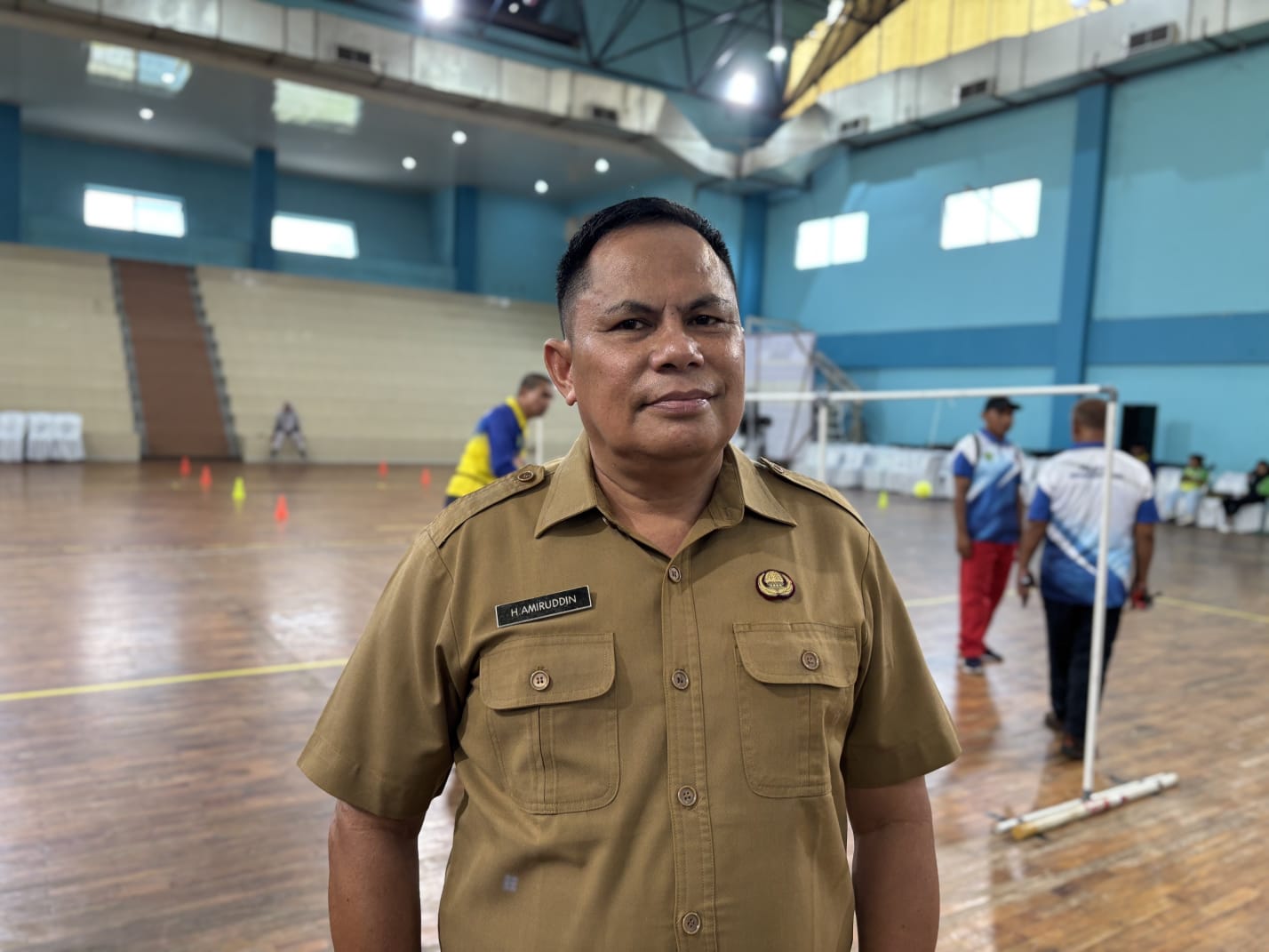 Kepala Dinas Pemuda dan Olahraga (Dispora) Berau, Amiruddin. (IZZA/BP)