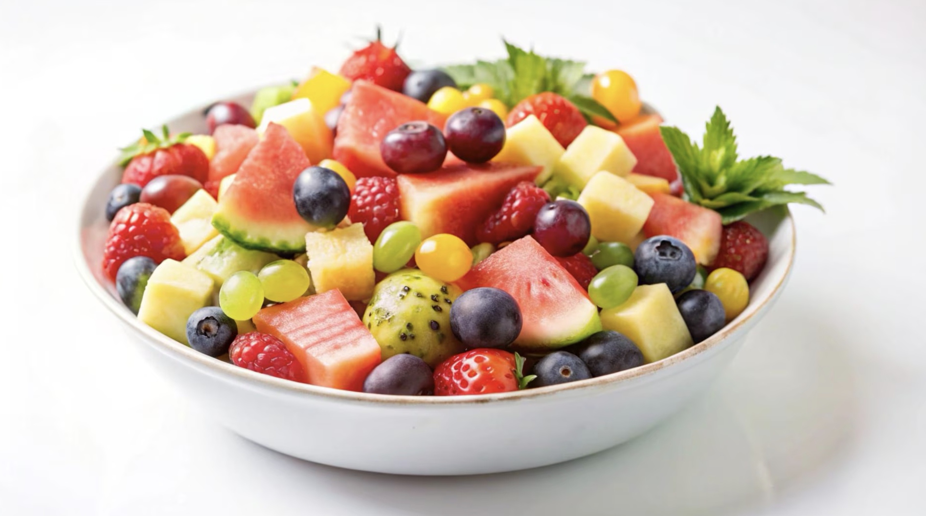 Ilustrasi salad buah. (Freepik)