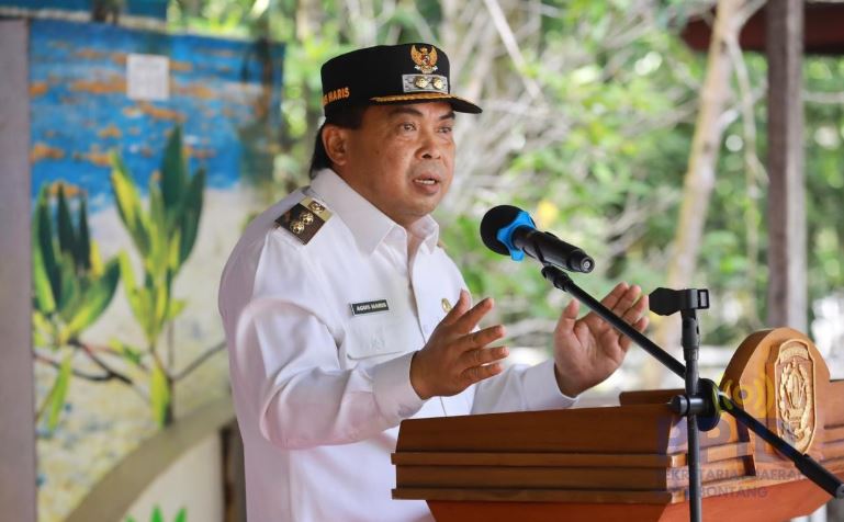 Wakil Wali Kota Bontang, Agus Haris. (RIZKHY JA UNTUK BP)