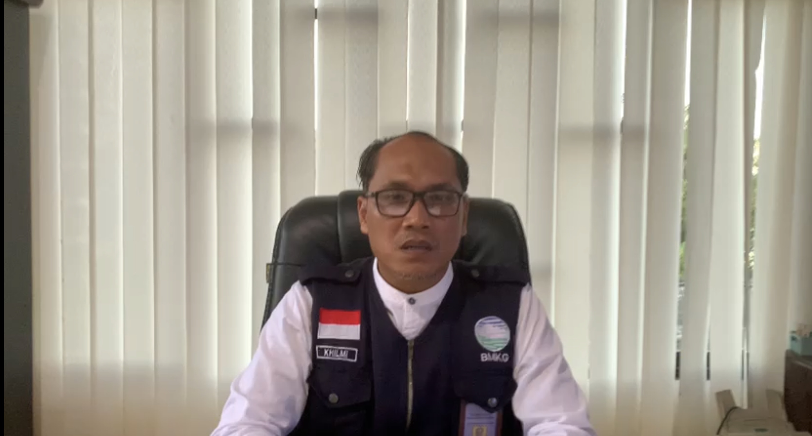 Kepala BMKG Tarakan, Muhammad Sulam Hilmi. (BKMG TARAKAN)
