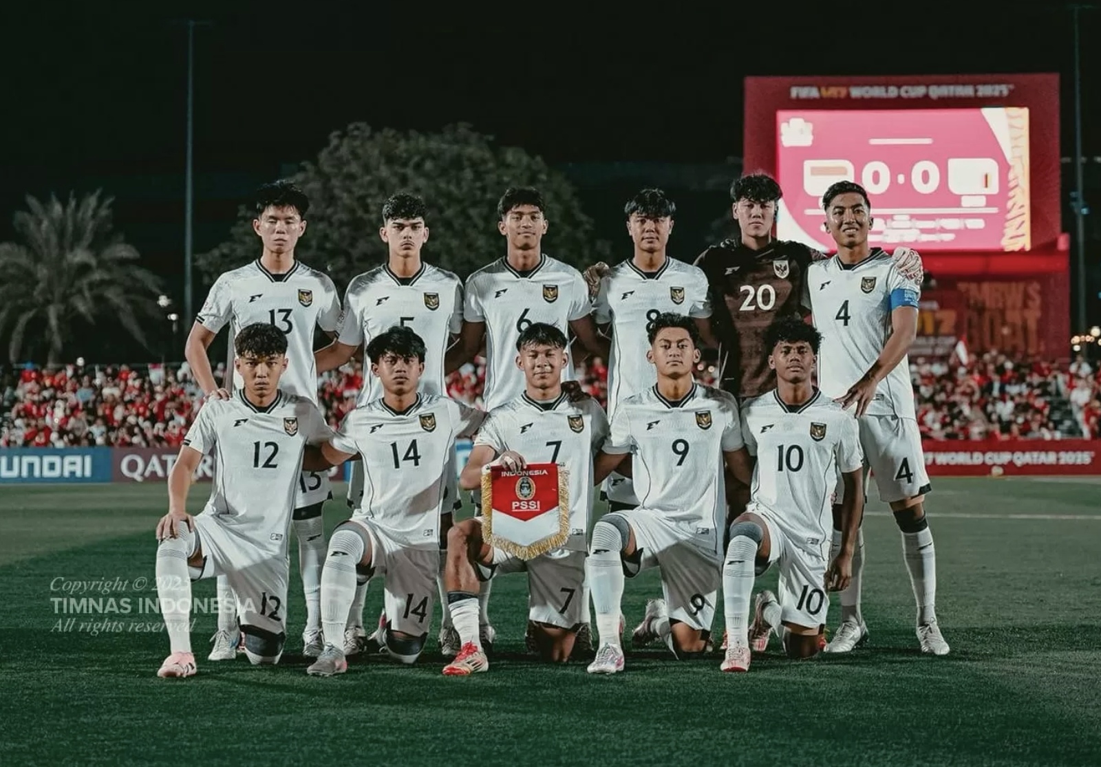 Timnas Indonesia U-17 di Piala Dunia U-17 2025. (Dok. Timnas Indonesia)