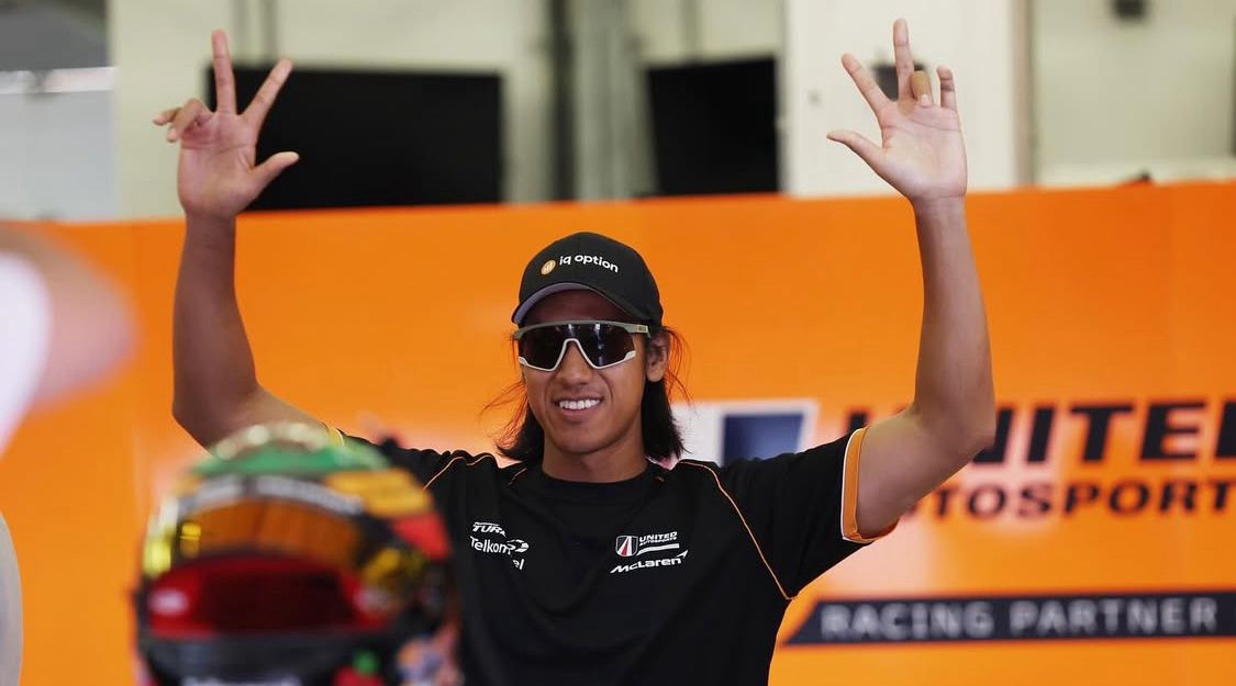 Pembalap Indonesia, Sean Gelael. (Instagram: @unitedautosport)